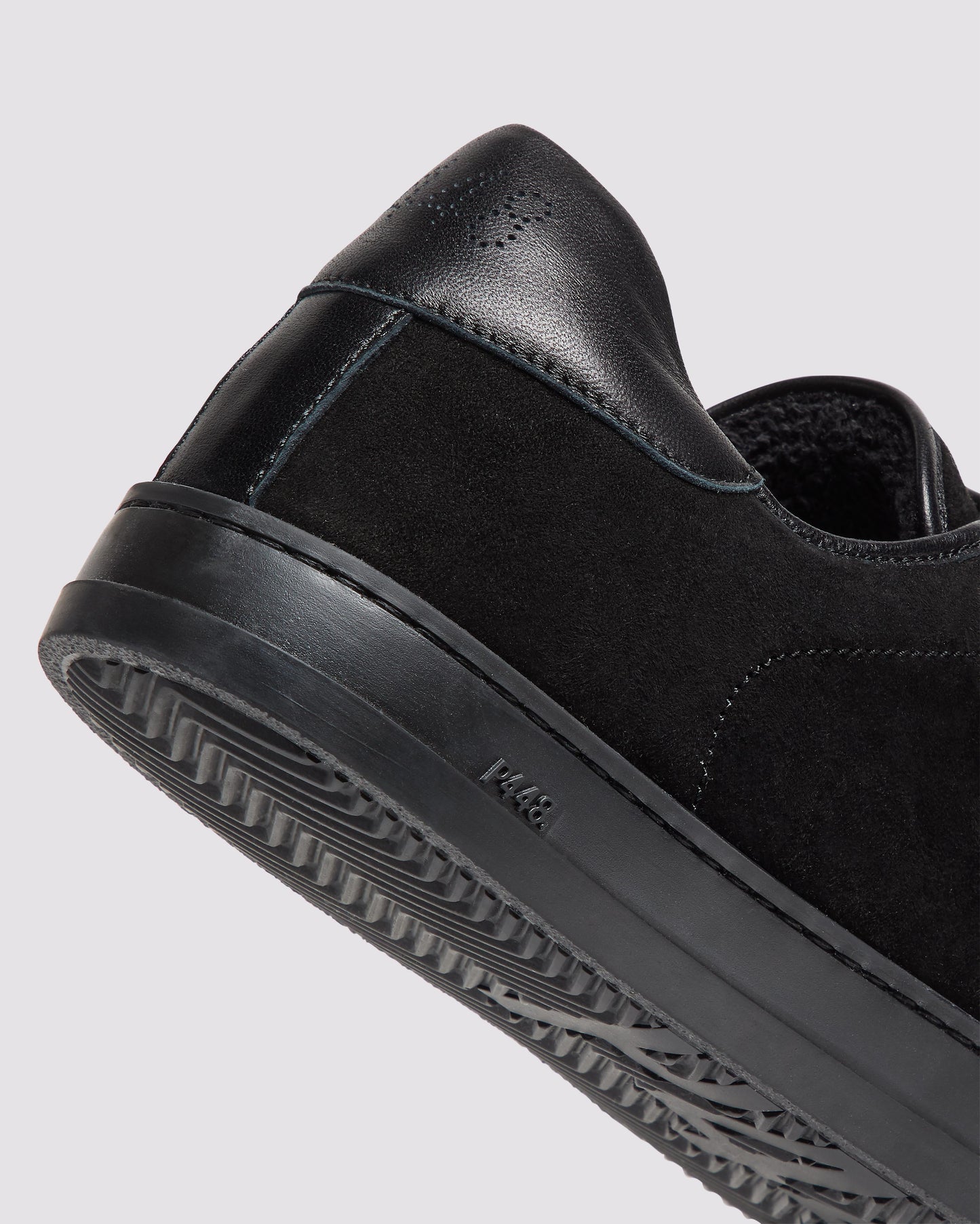 P448 John Trio Black Sneaker - Men