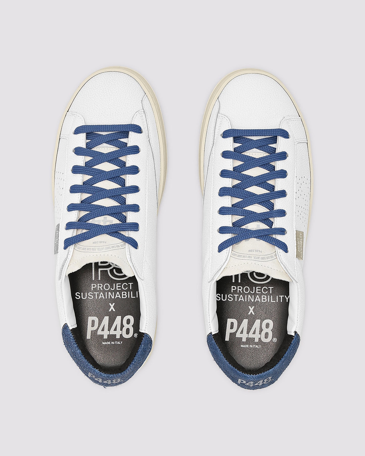 P448 John Lionfish White/Navy Sneaker - Women|Men