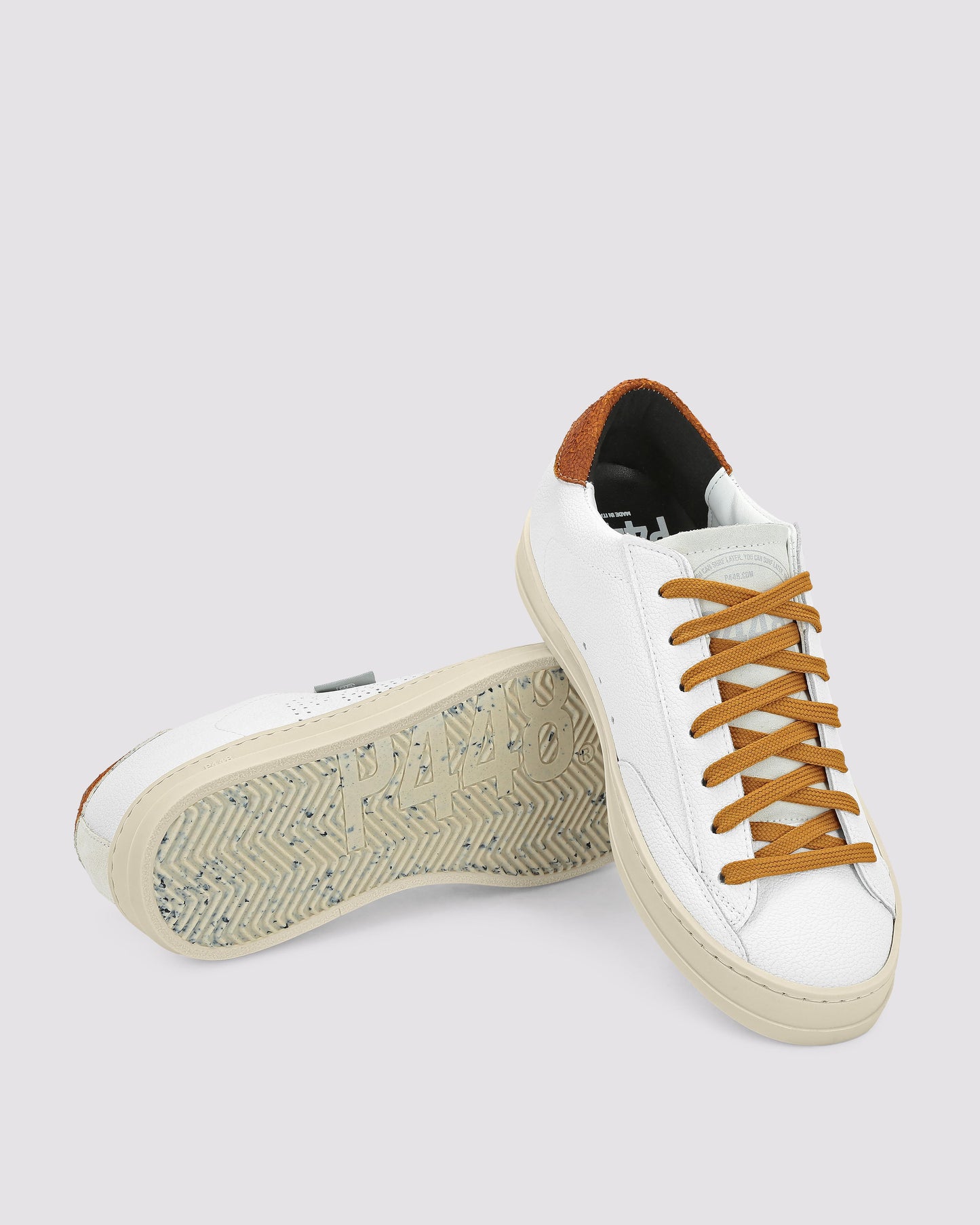 P448 John Lionfish White/Mustard Sneaker - Women|Men