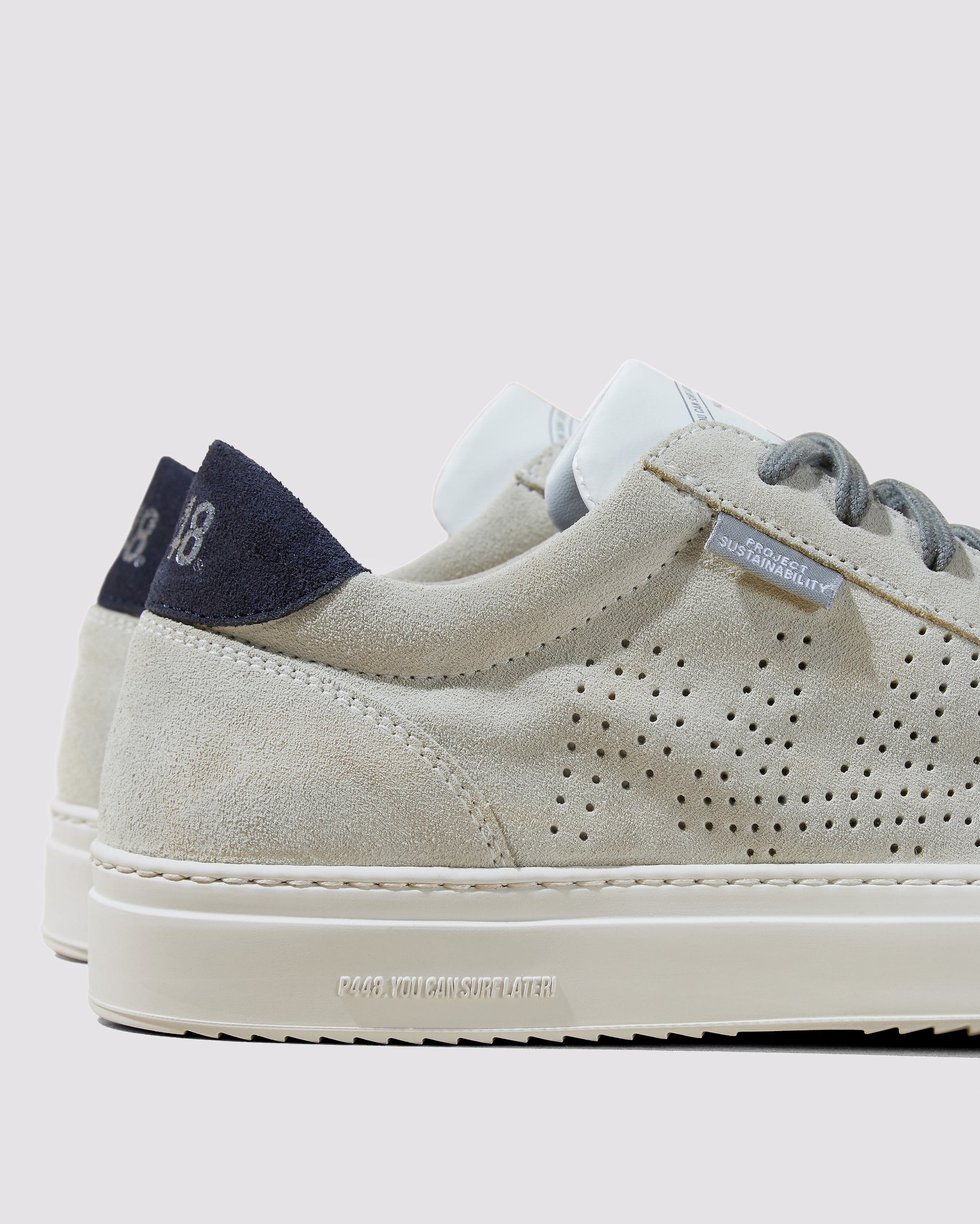 P448 Soho Recycled Suede Blue - Men