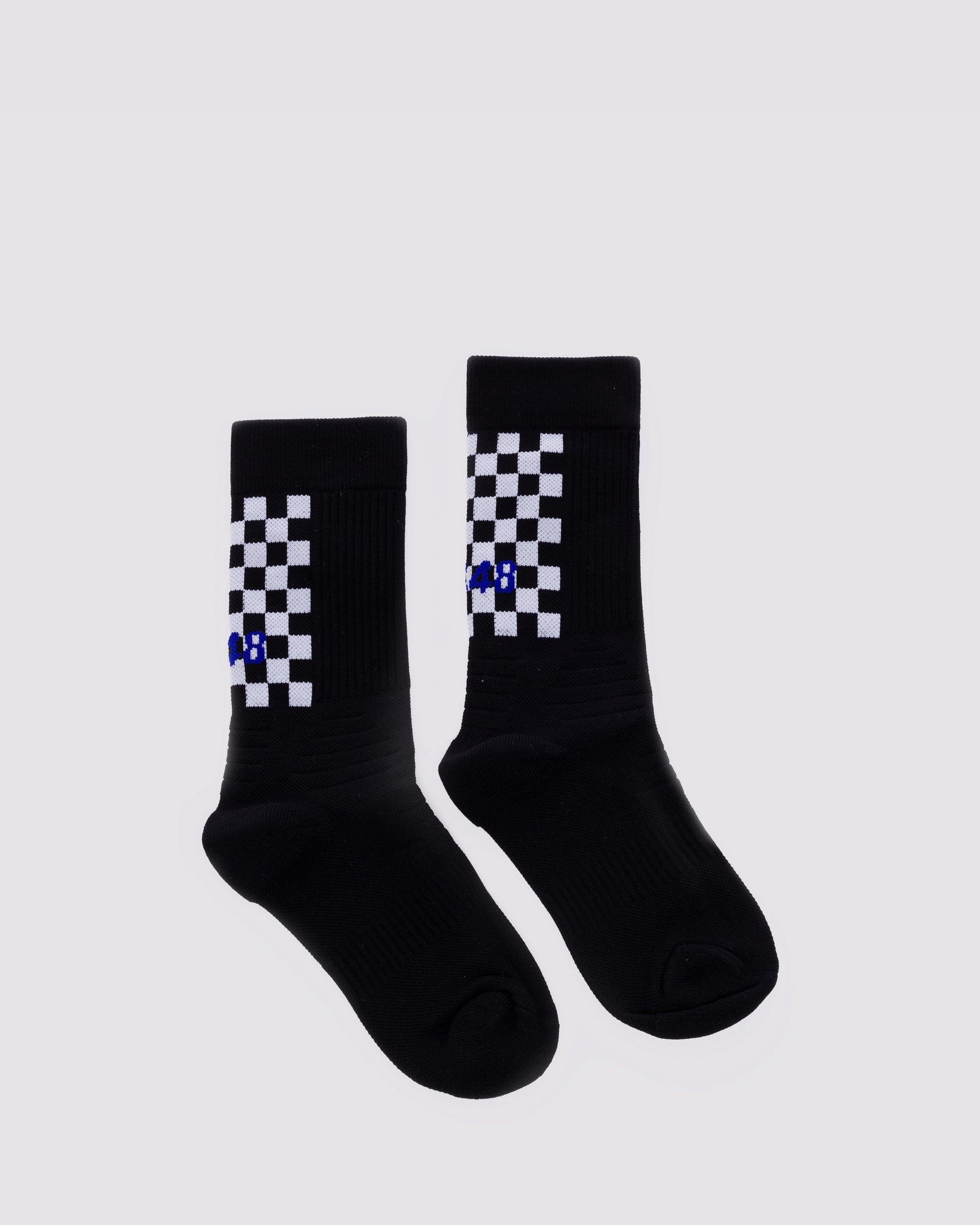 P448 Socks Black/Check - Women|Men