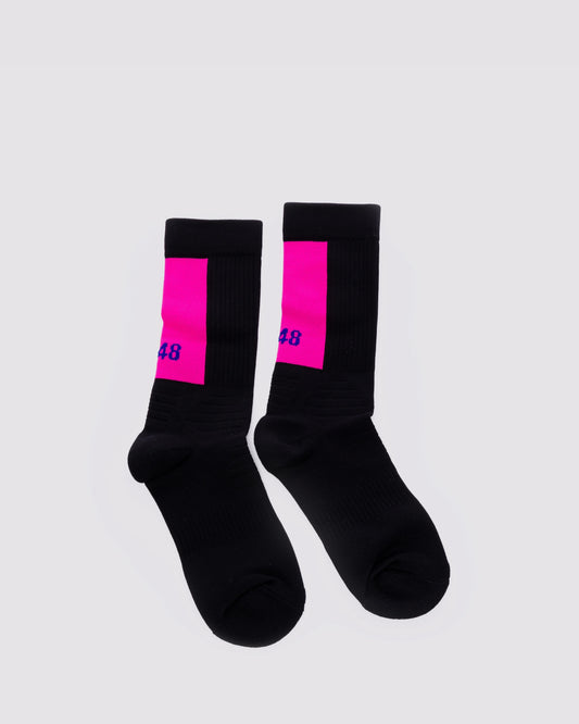 P448 Socks Black/Pink - Women|Men