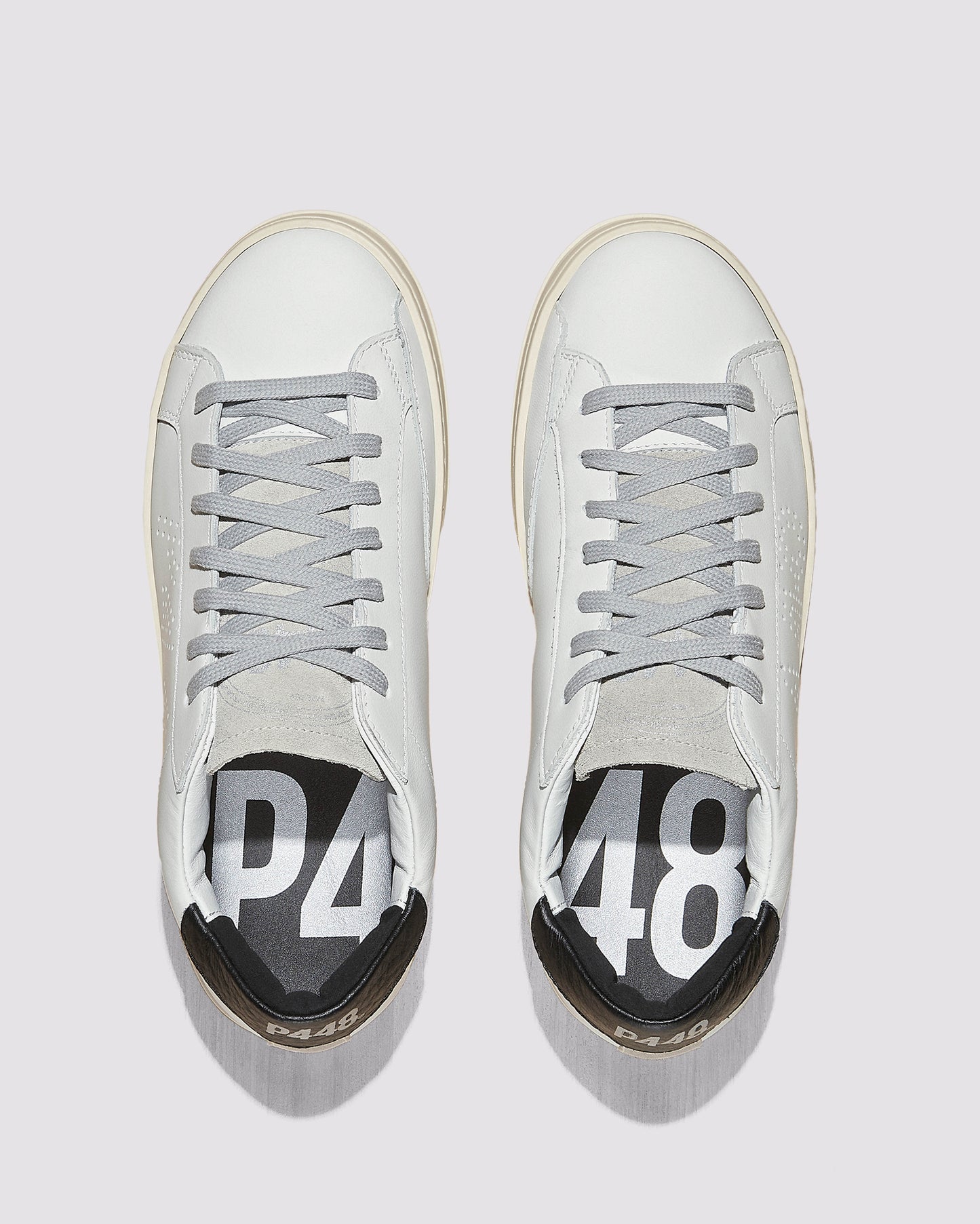 P448 John White/Black Sneaker - Women|Men