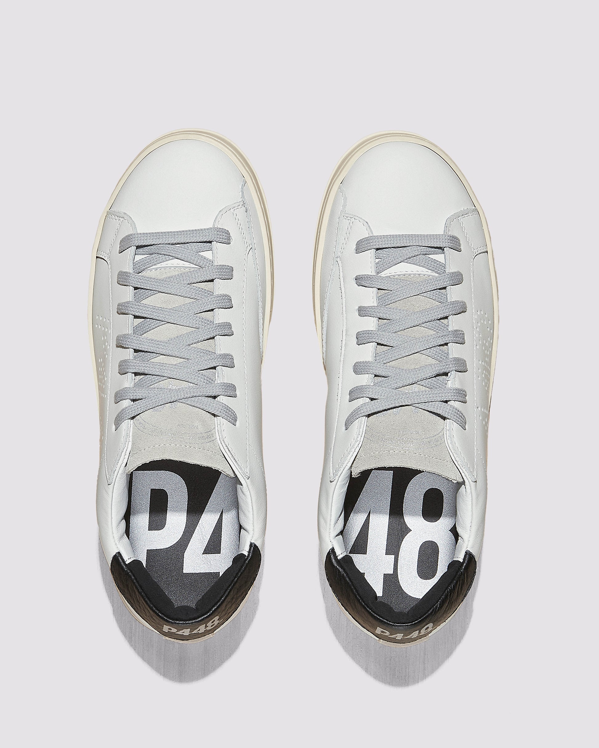 P448 John White/Black Sneaker - Women|Men