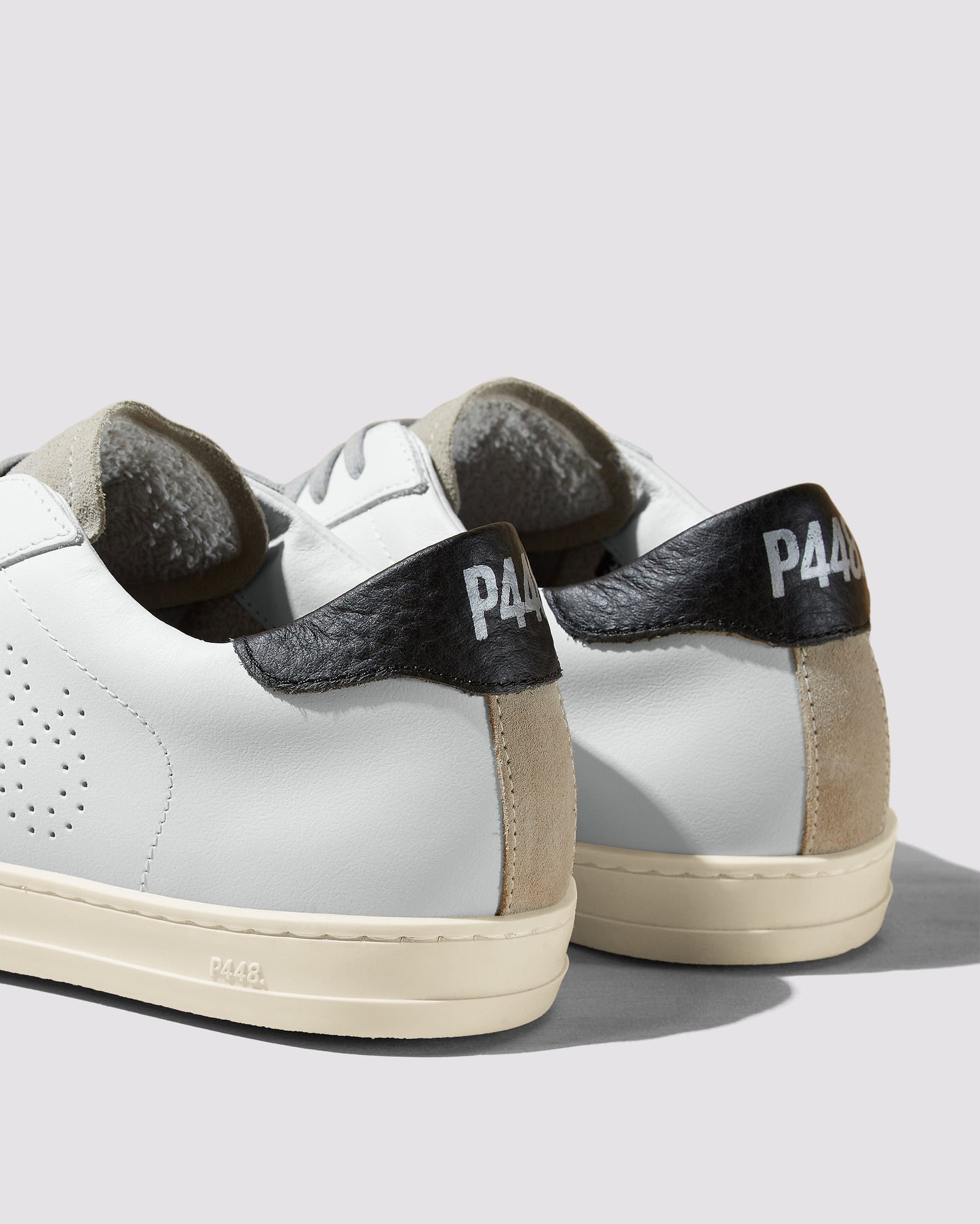 P448 John White/Black Sneaker - Women|Men