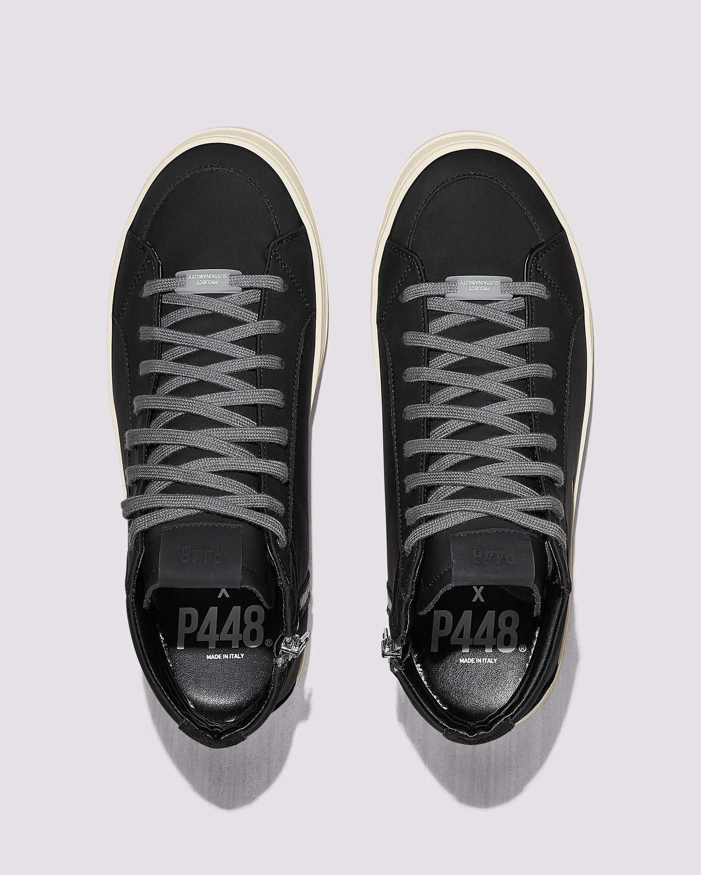 P448 Skate Recycled Black Sneaker - Women|Men