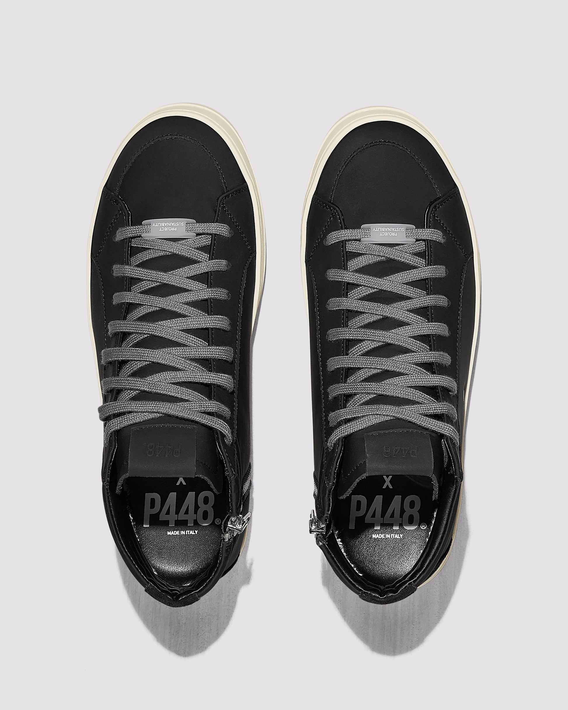 P448 Skate Recycled Black Sneaker - Women|Men