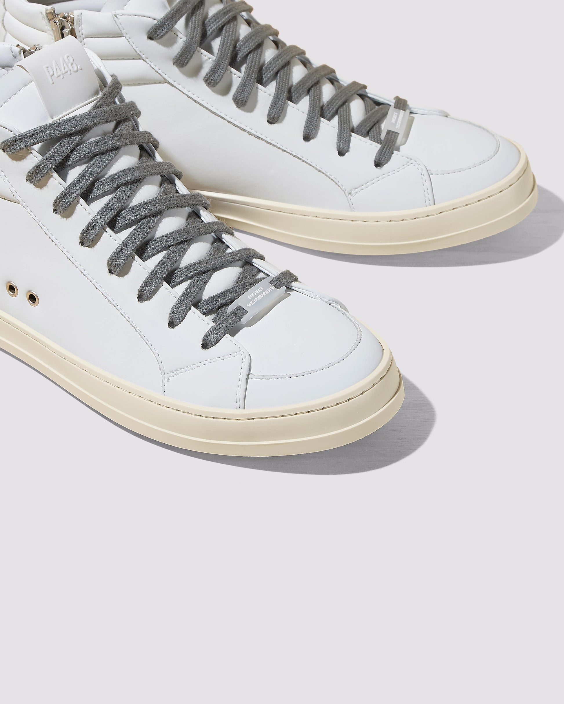P448 Skate Recycled White Sneaker - Women|Men