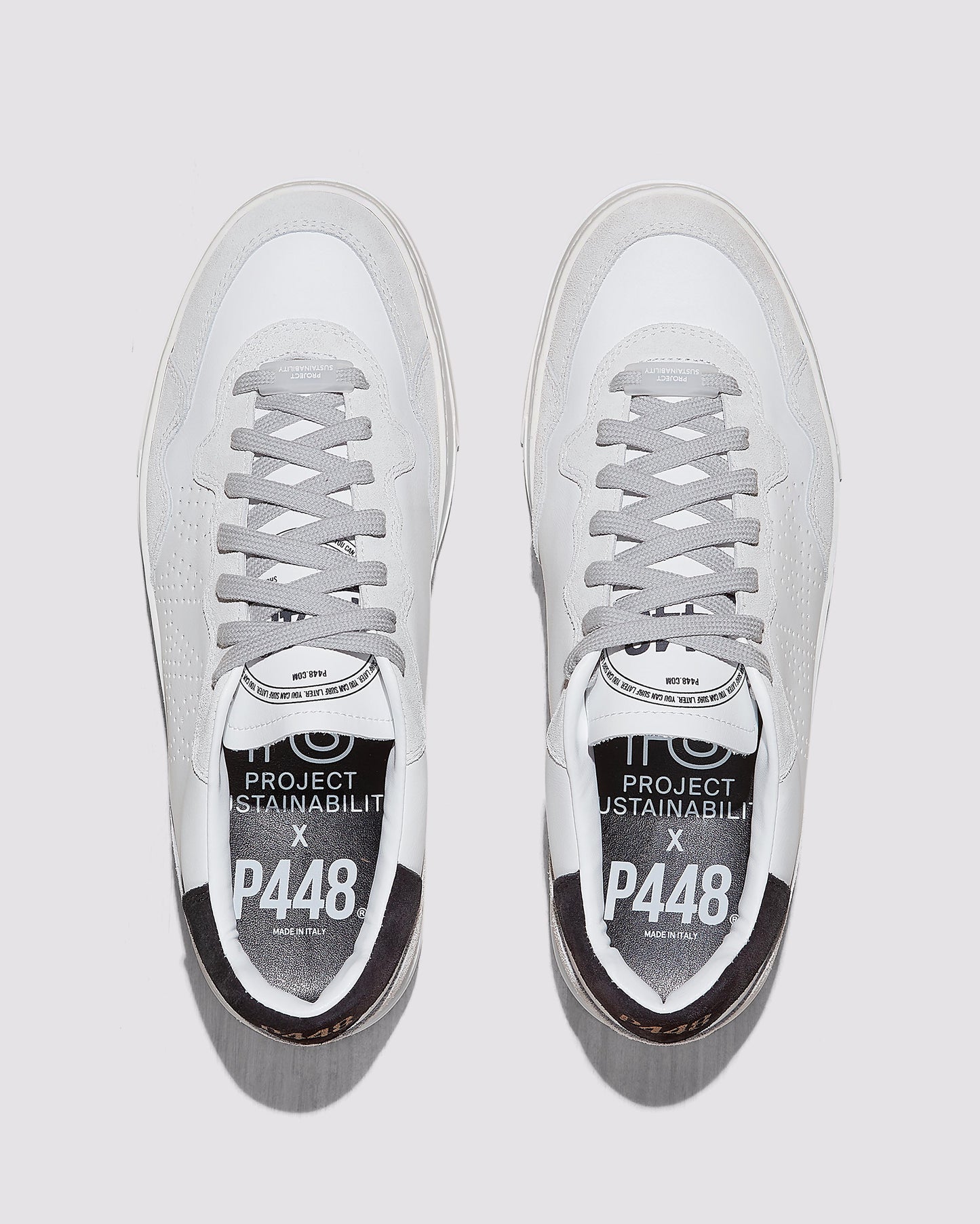P448 Bali Recycled White/Black Sneaker - Men|Women