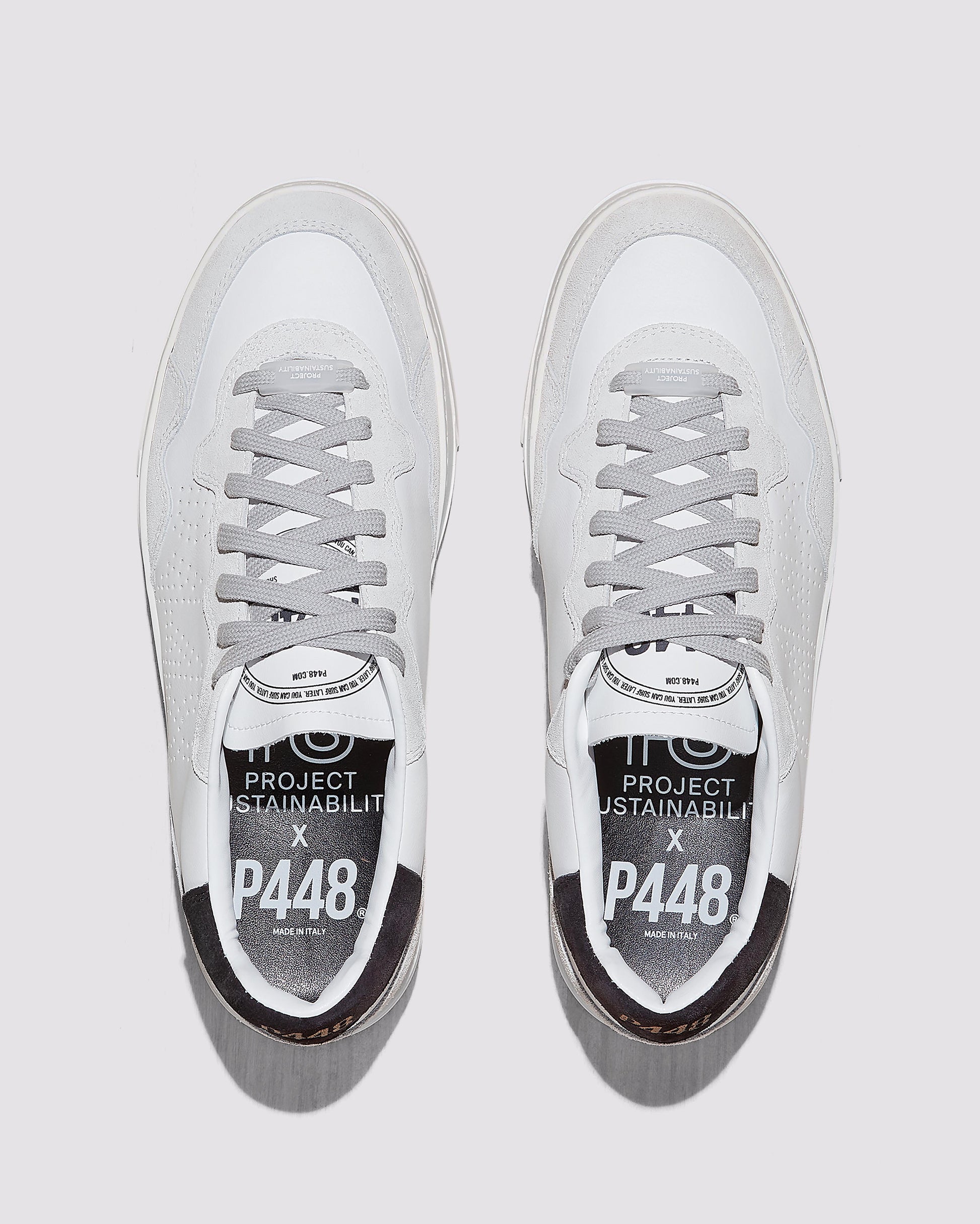 P448 Bali Recycled White/Black Sneaker - Men|Women