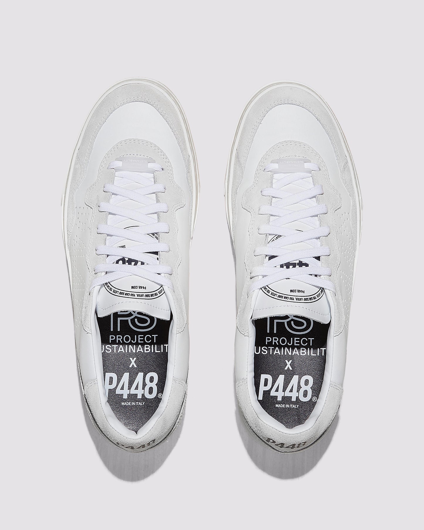 P448 Bali Recycled White Sneaker - Men|Women