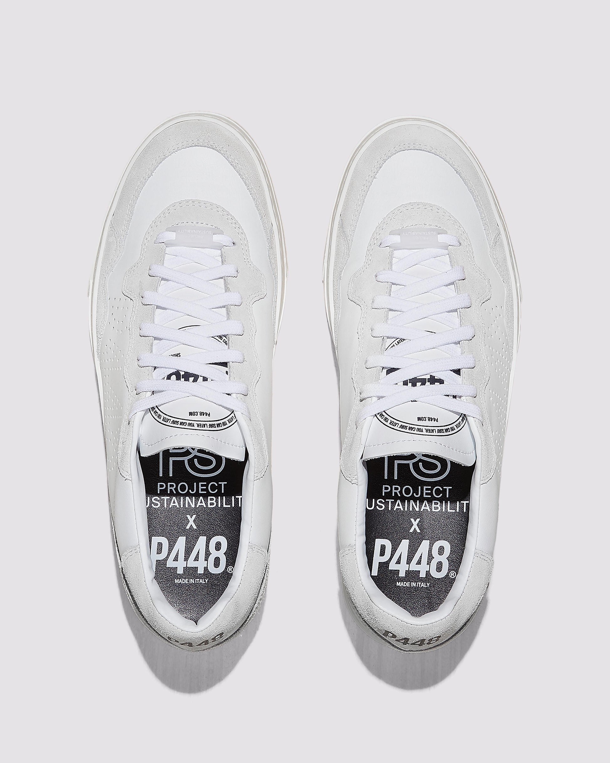 P448 Bali Recycled White Sneaker - Men|Women