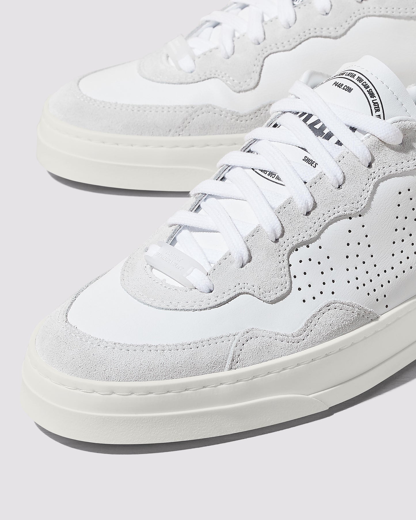 P448 Bali Recycled White Sneaker - Men|Women