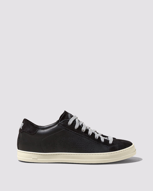 P448 John Recycled Black Sneaker - Men|Women