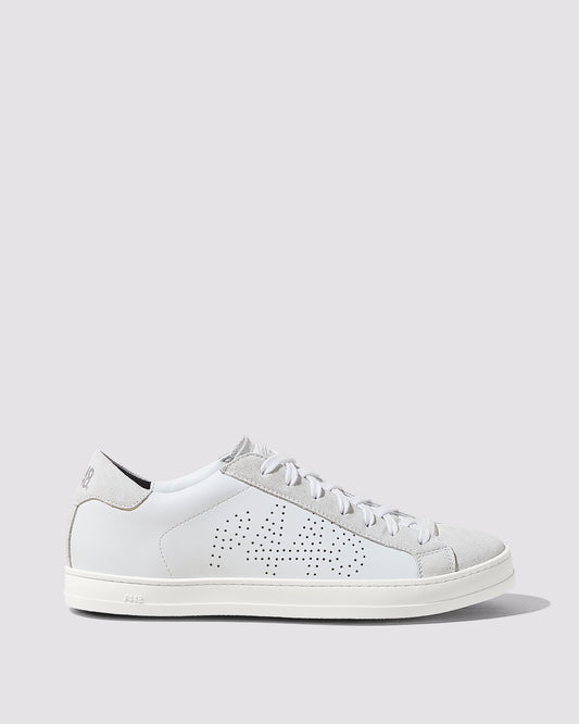 P448 John Recycled White Sneaker - Women|Men