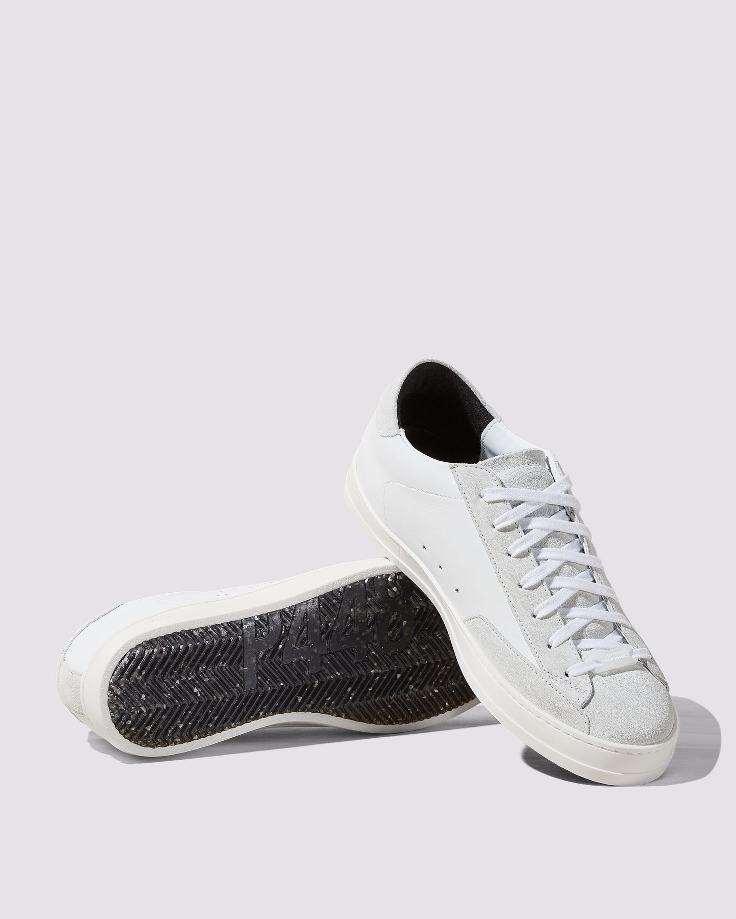 P448 John Recycled White Sneaker - Women|Men