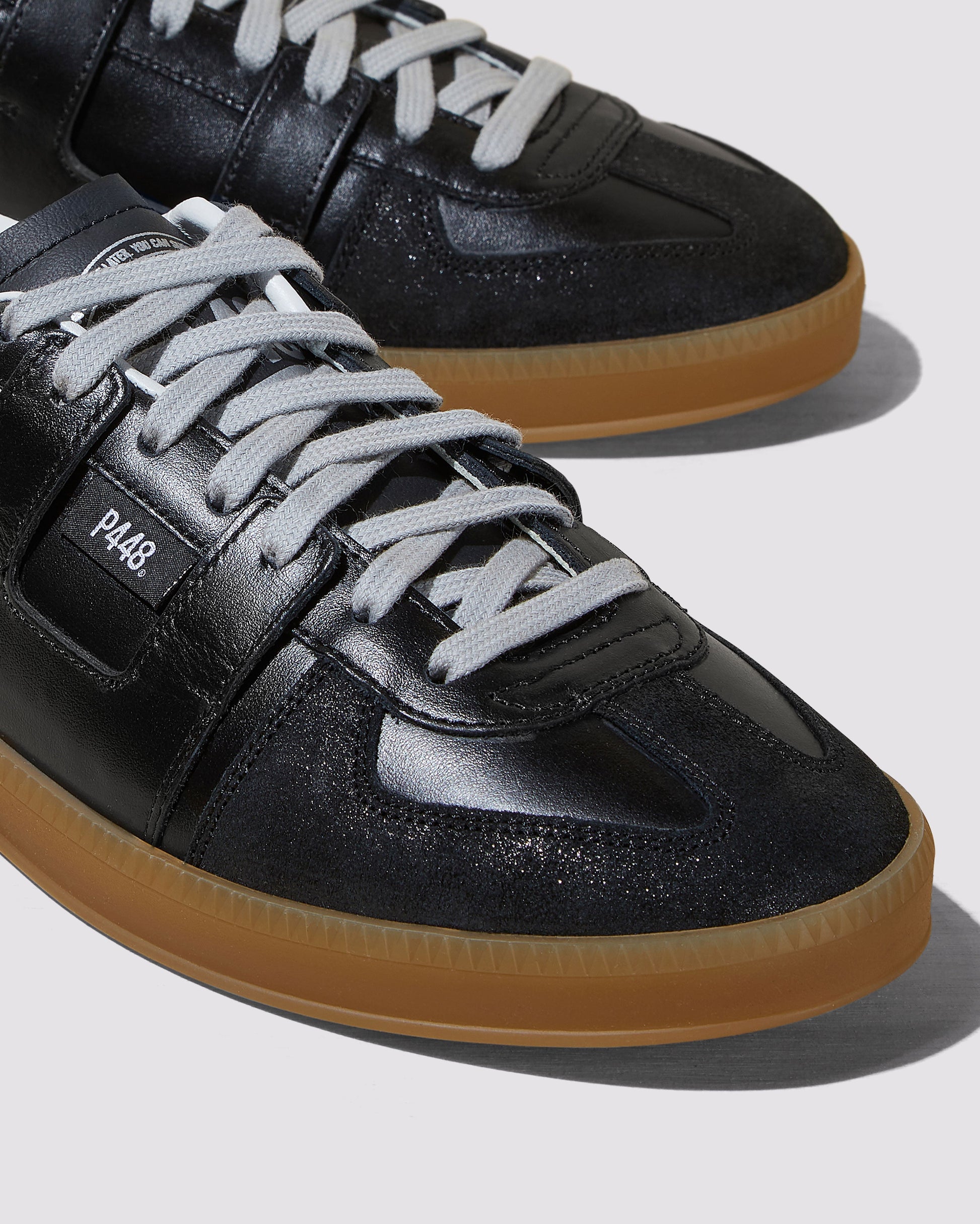 P448 Monza Glitterfine/Black Sneaker - Women