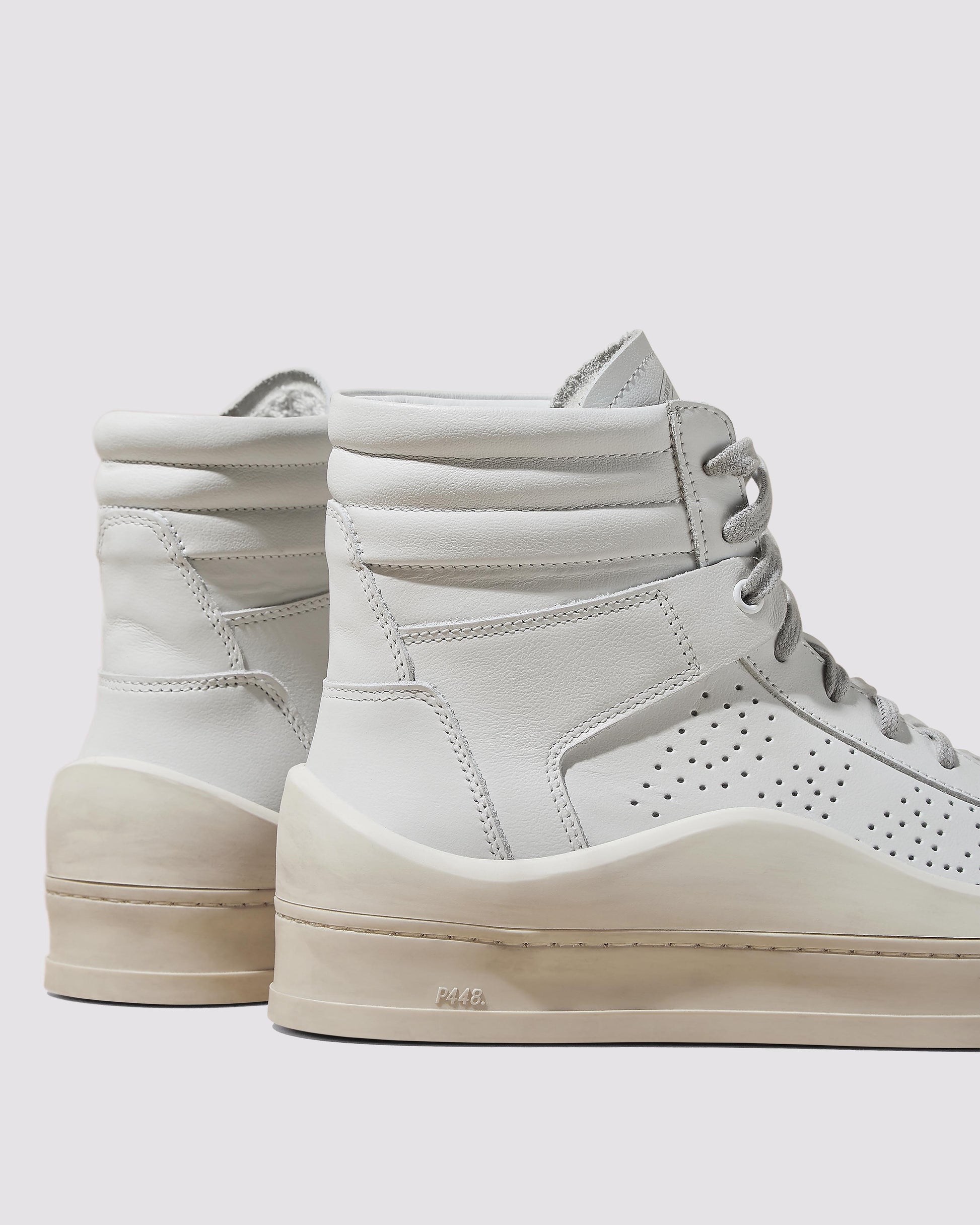 P448 Rail All White Sneaker - Women