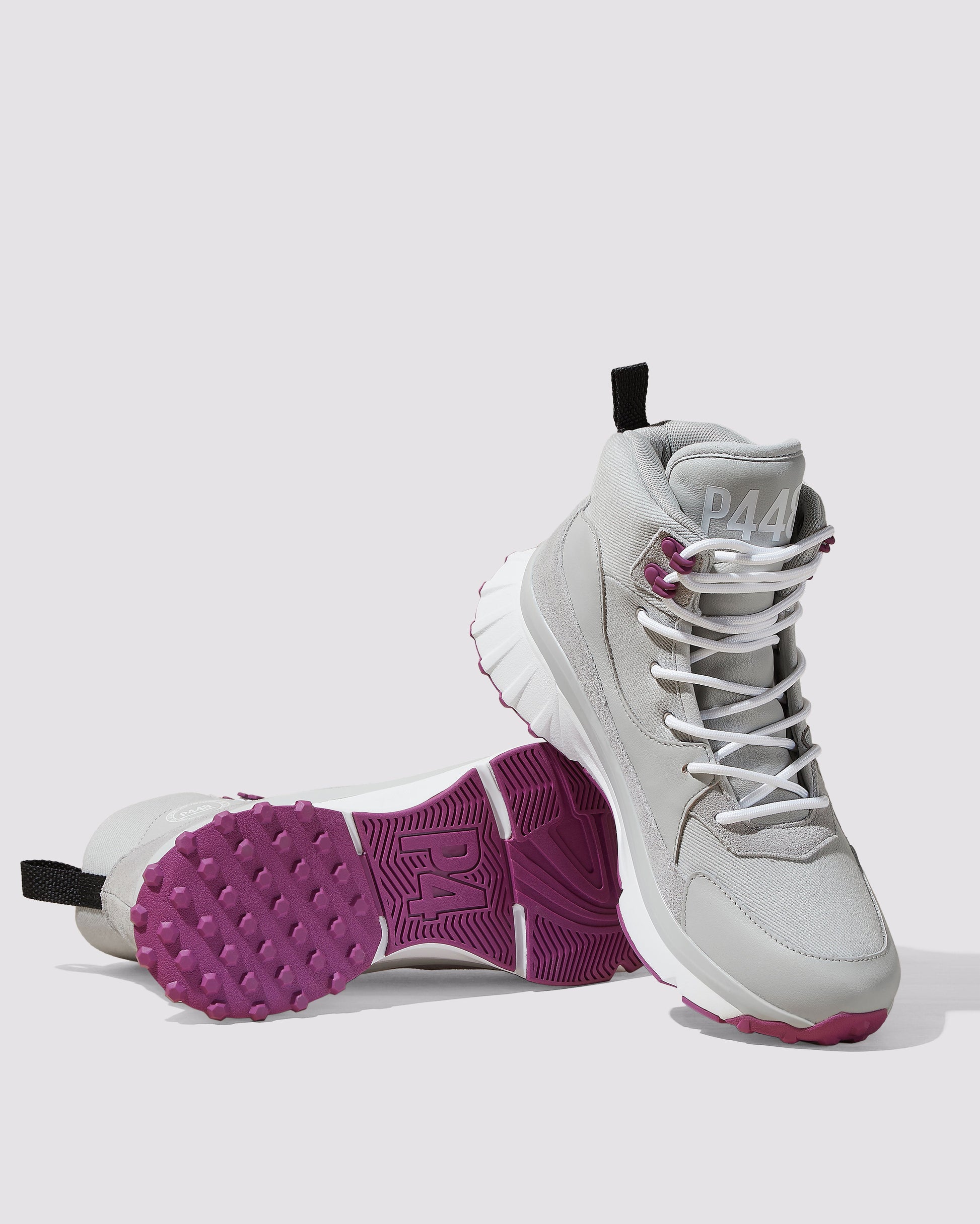 P448 Viking Grey/Purple Sneaker - Women