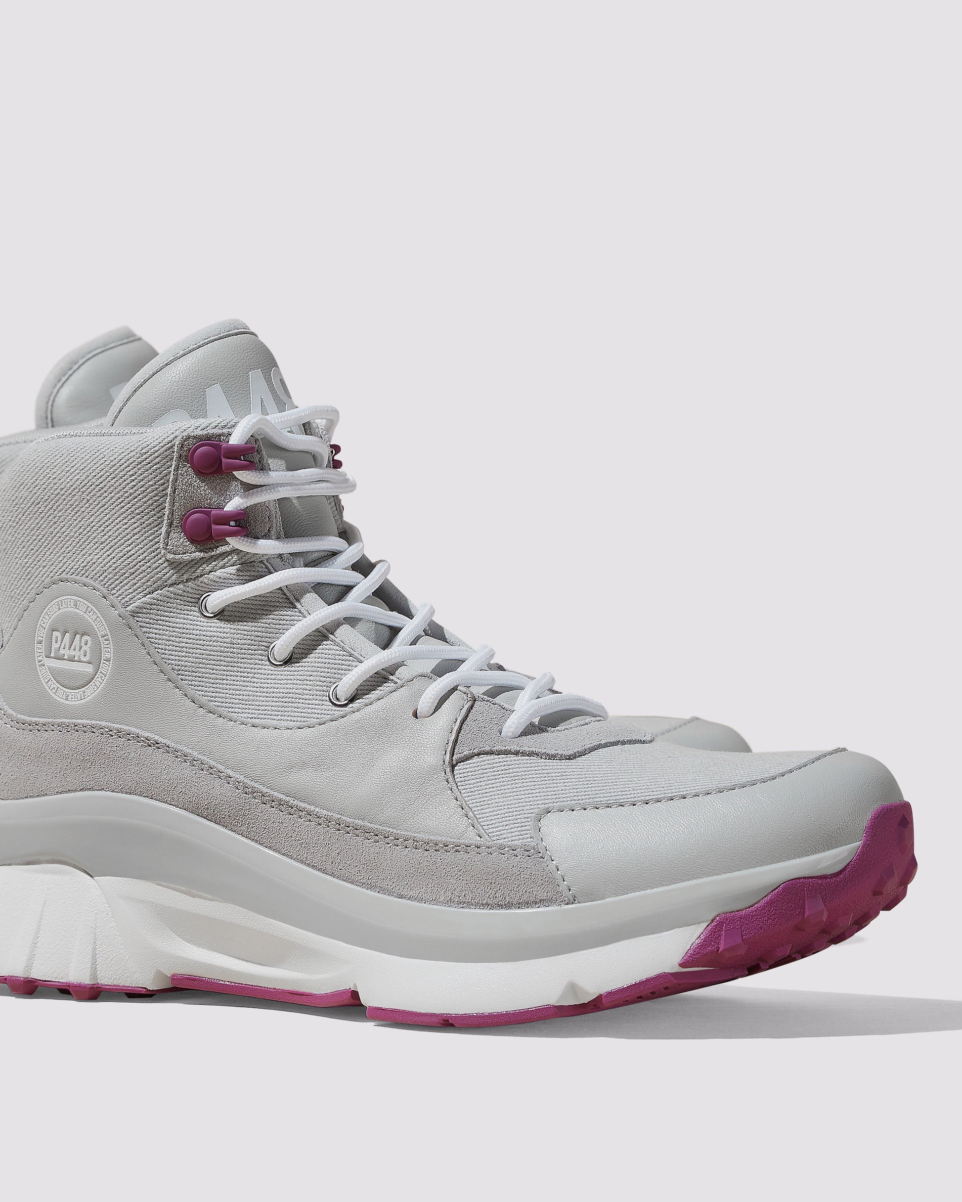 P448 Viking Grey/Purple Sneaker - Women