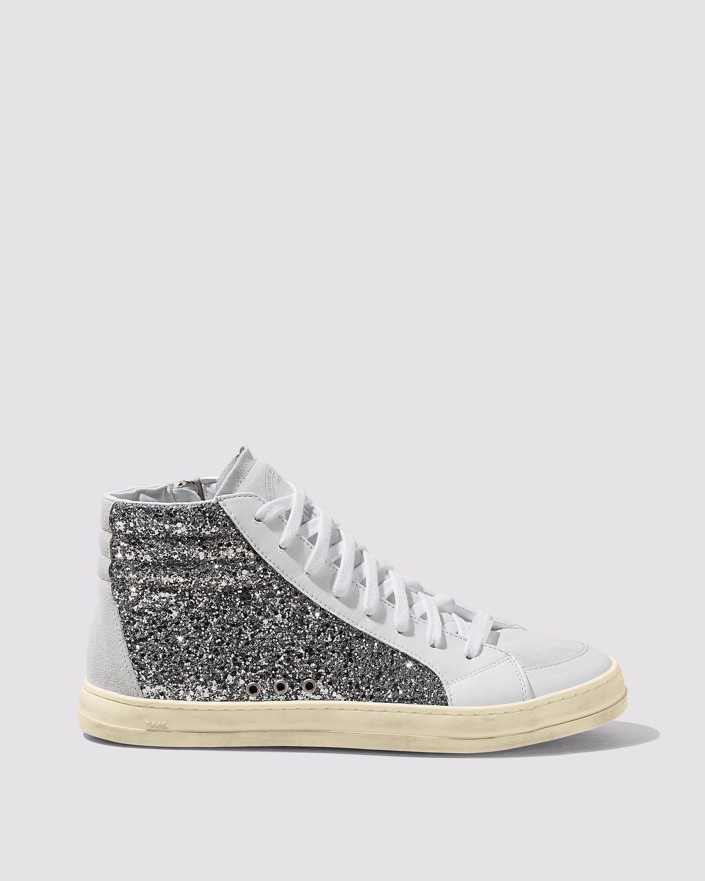 P448 Skate Recycled White/Silver Sneaker - Women