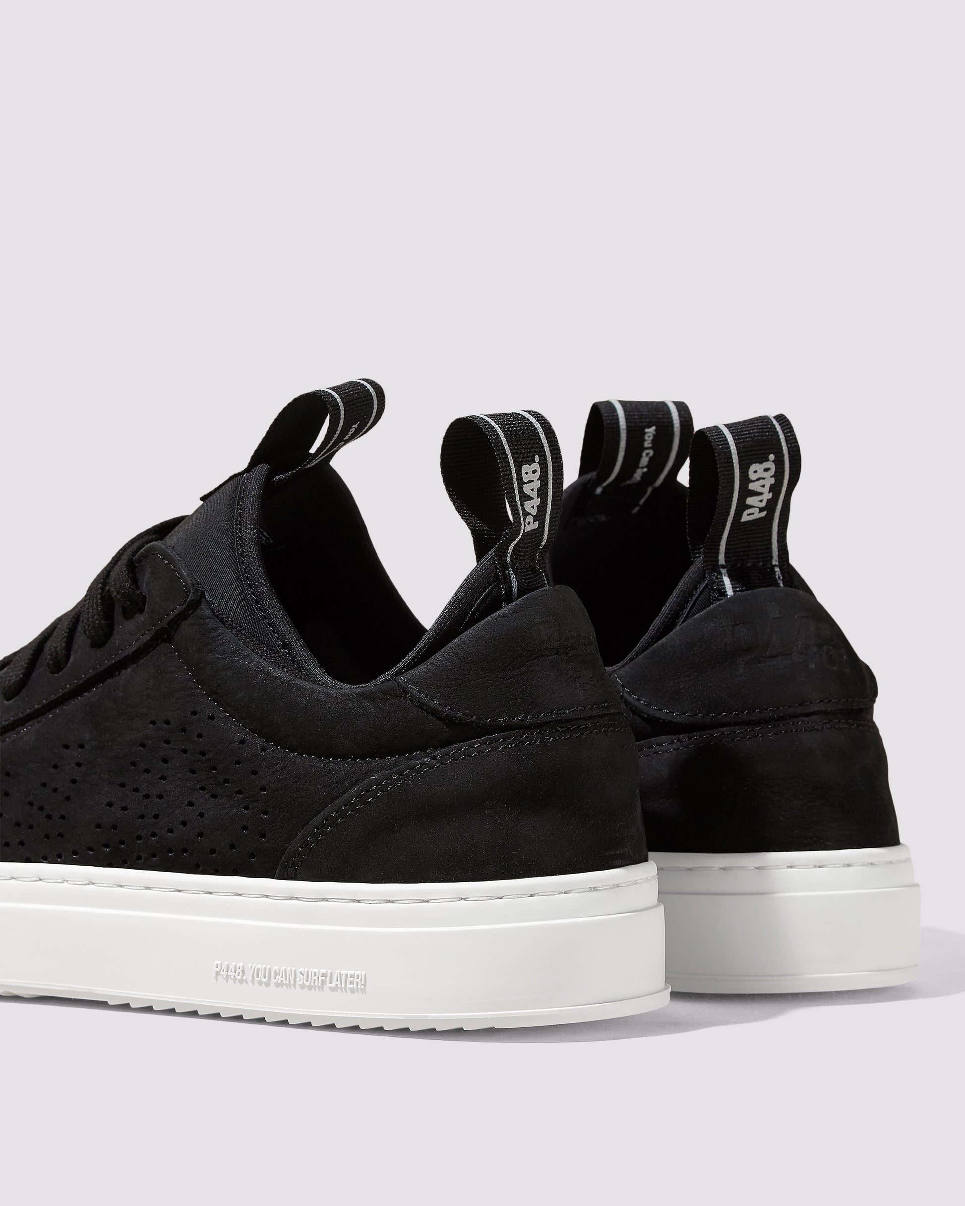P448 Sohosocks Black Sneaker - Men|Women