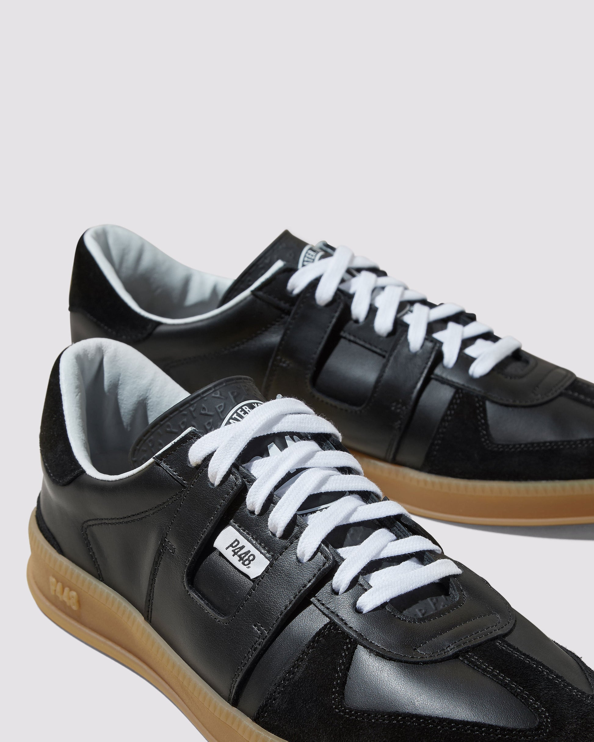P448 F23MONZA-M BLK/GAZ Sneaker - Women|Men