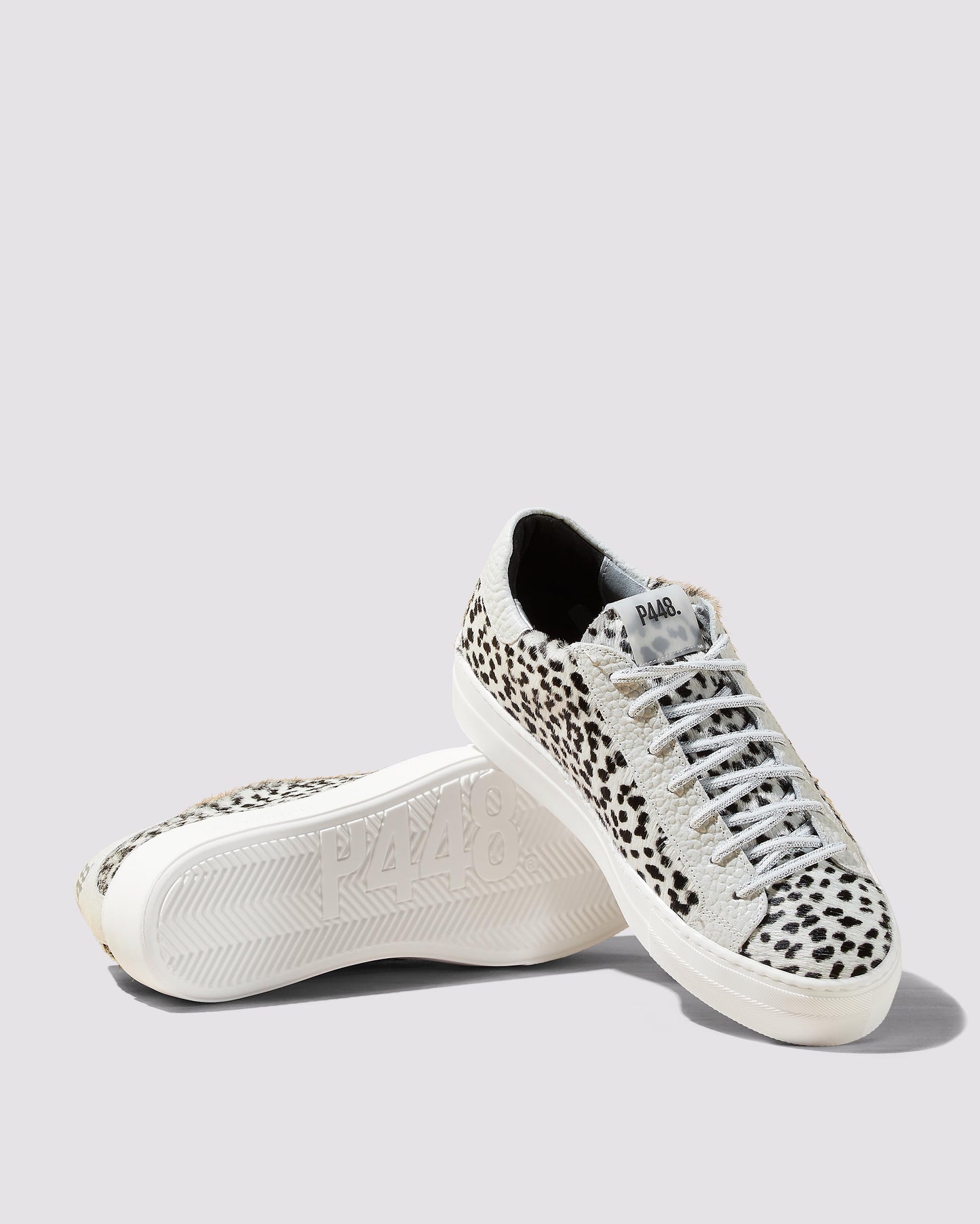 P448 Thea Snow/Leopard Sneaker - Women
