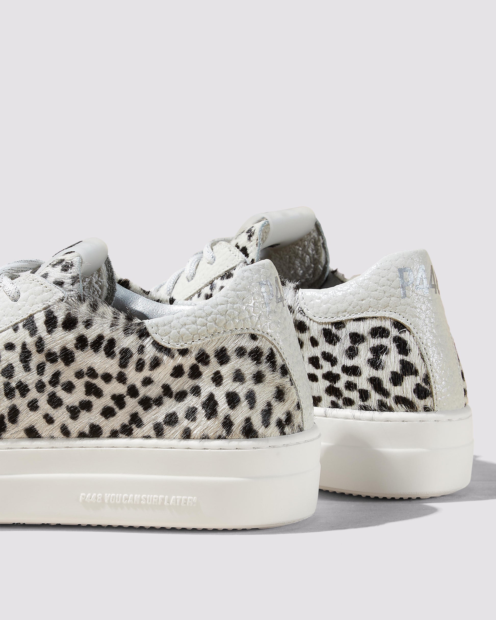 P448 Thea Snow/Leopard Sneaker - Women