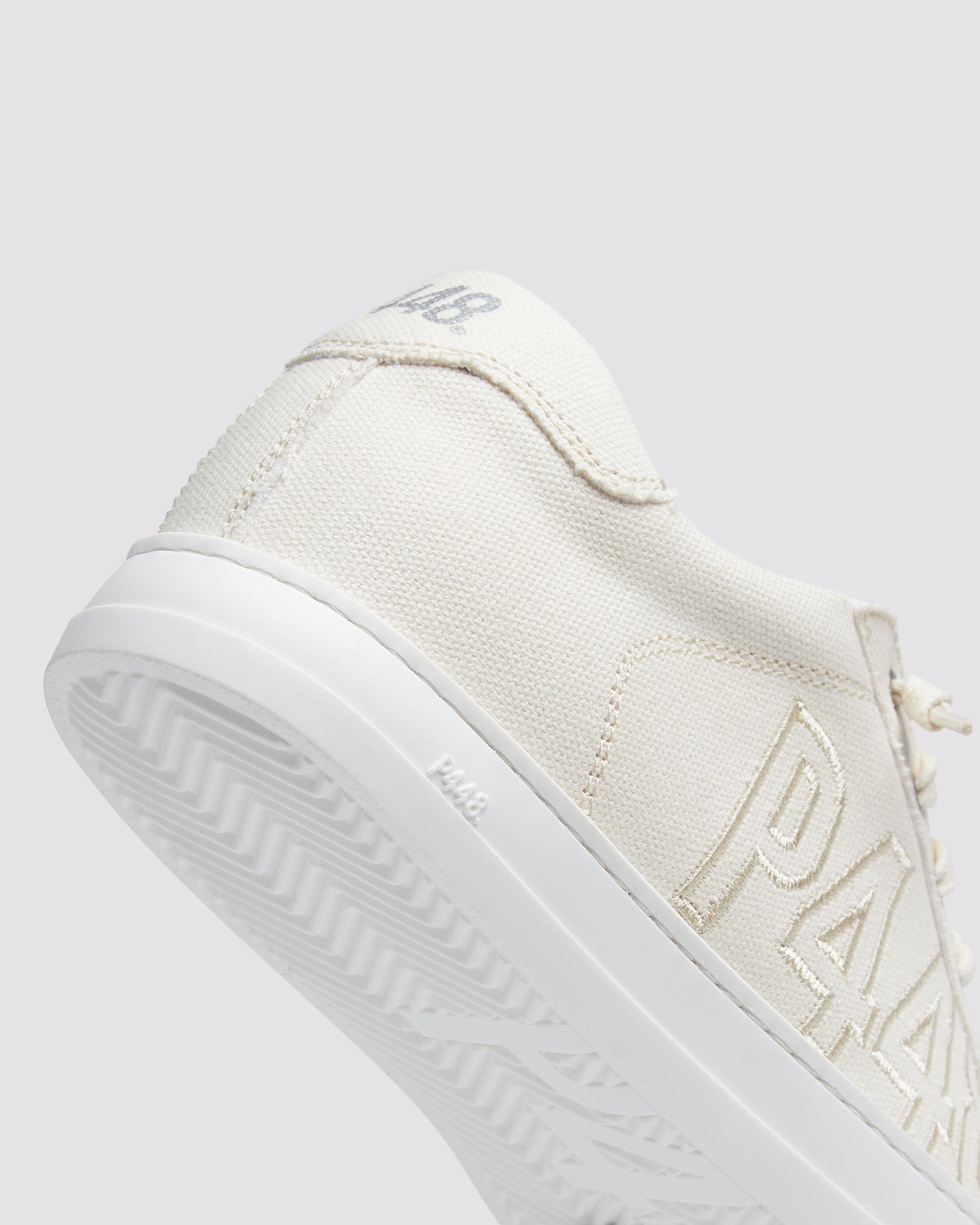 P448 John Cream Canvas Sneaker - Women