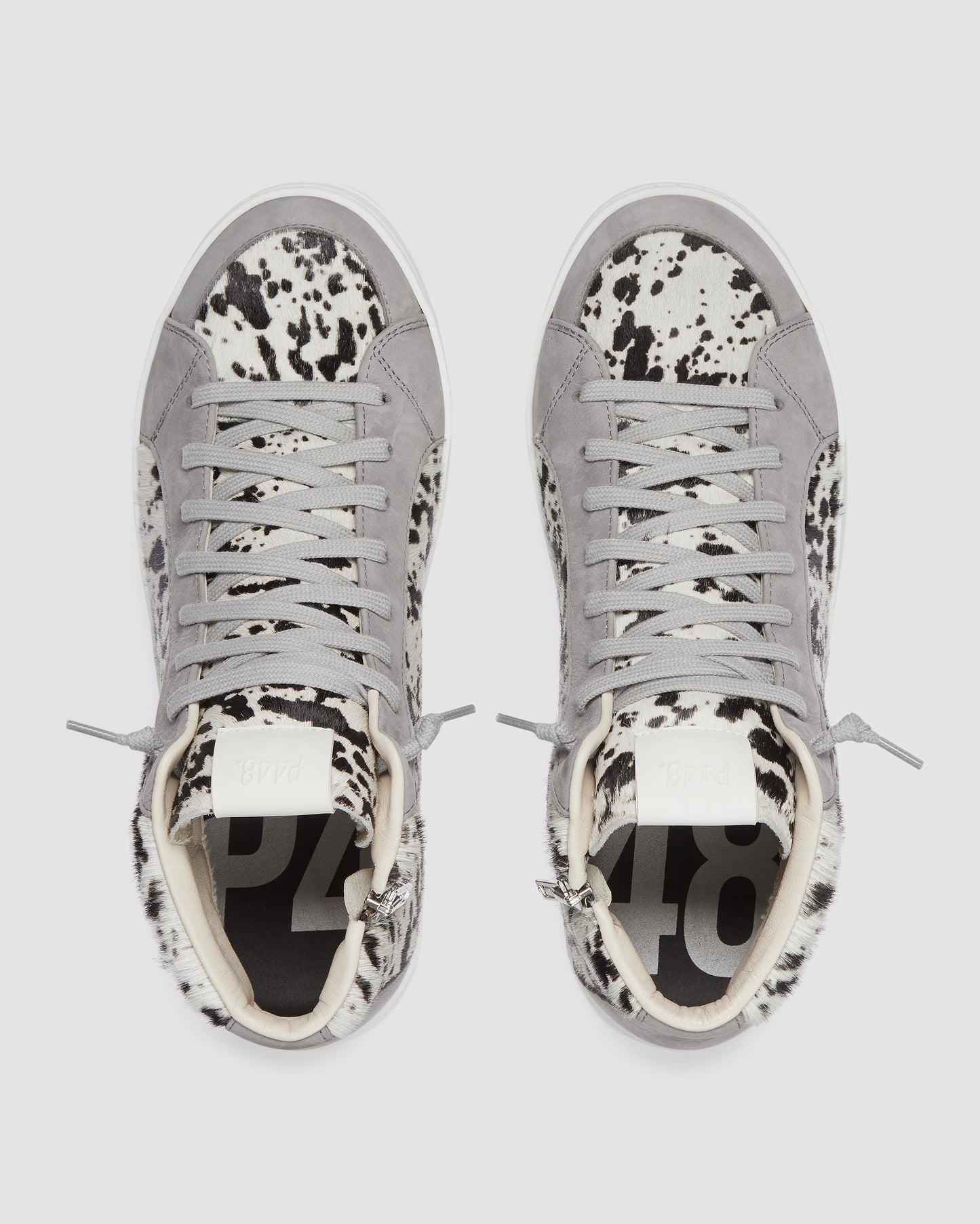 P448 Skate Grey Spotted Sneaker - Women