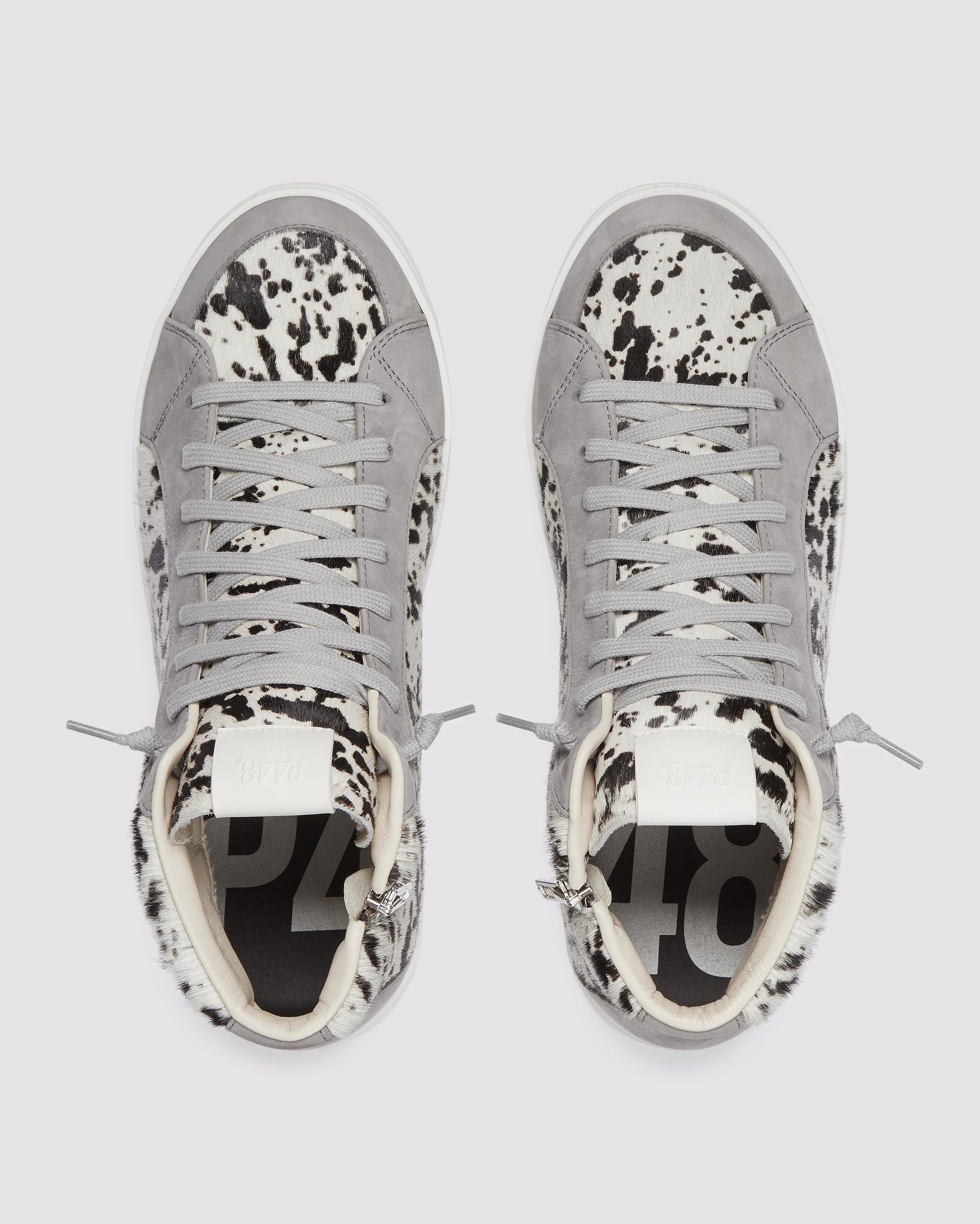 P448 Skate Grey Spotted Sneaker - Women
