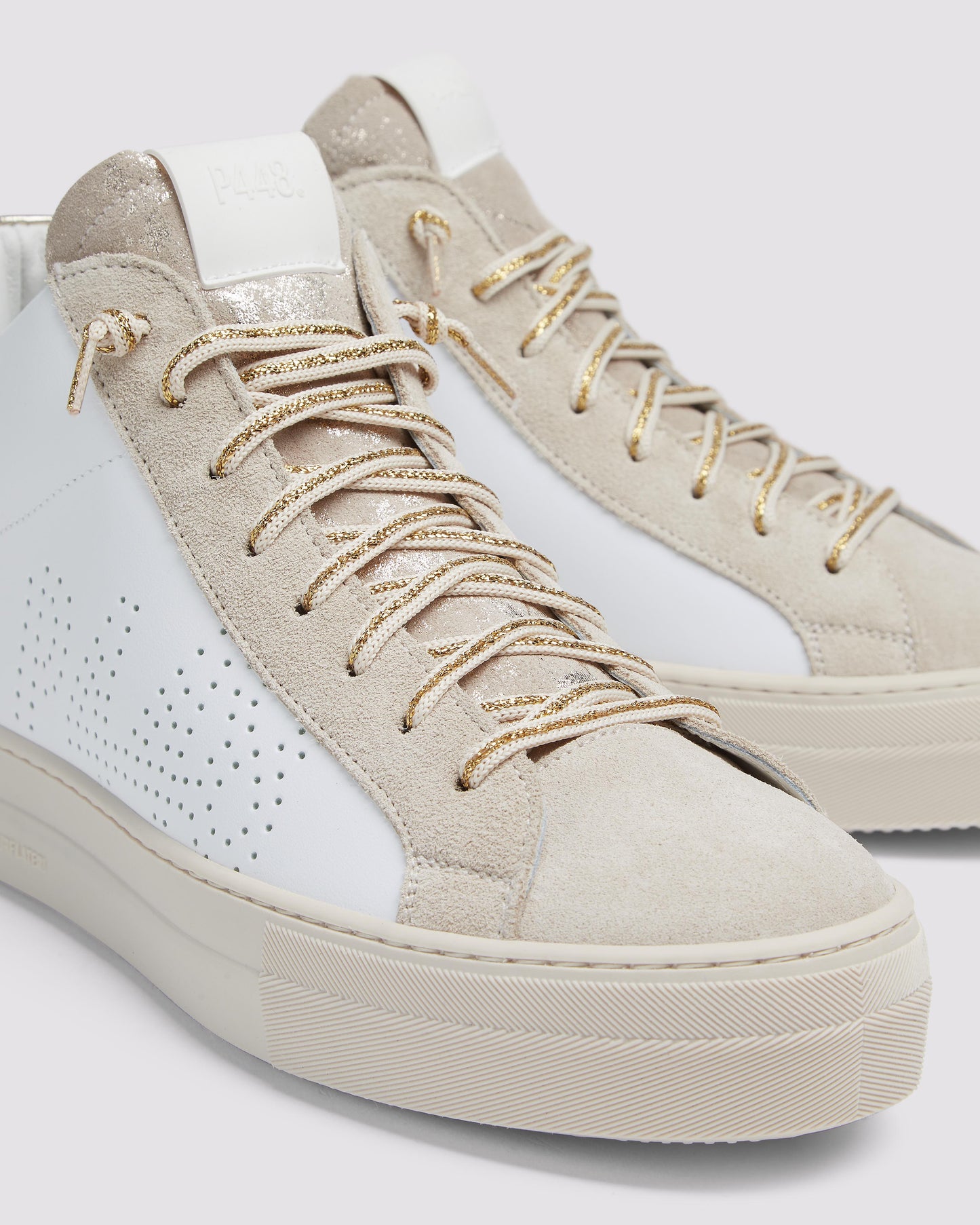P448 Thea Mid Champagne Sneaker - Women
