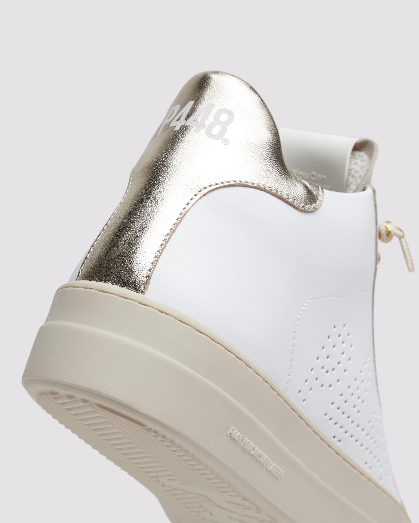 P448 Thea Mid Champagne Sneaker - Women