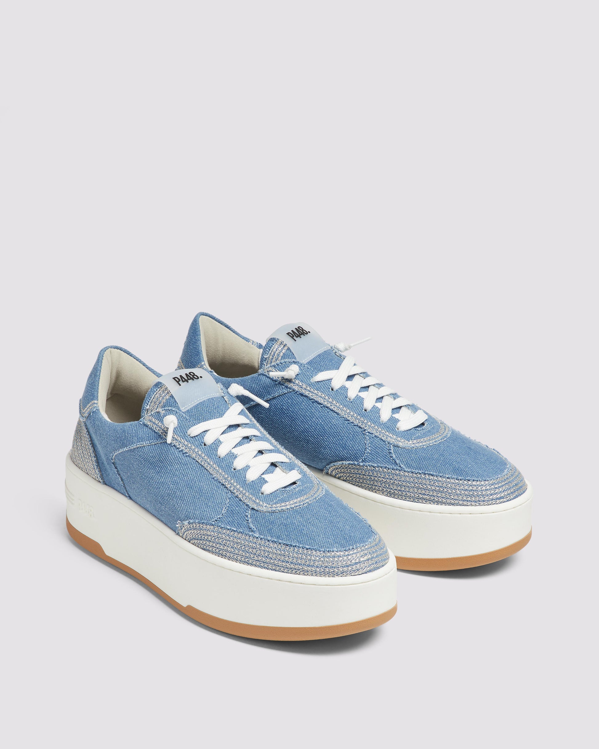 P448 Empire Denim Stitch Sneaker - Women