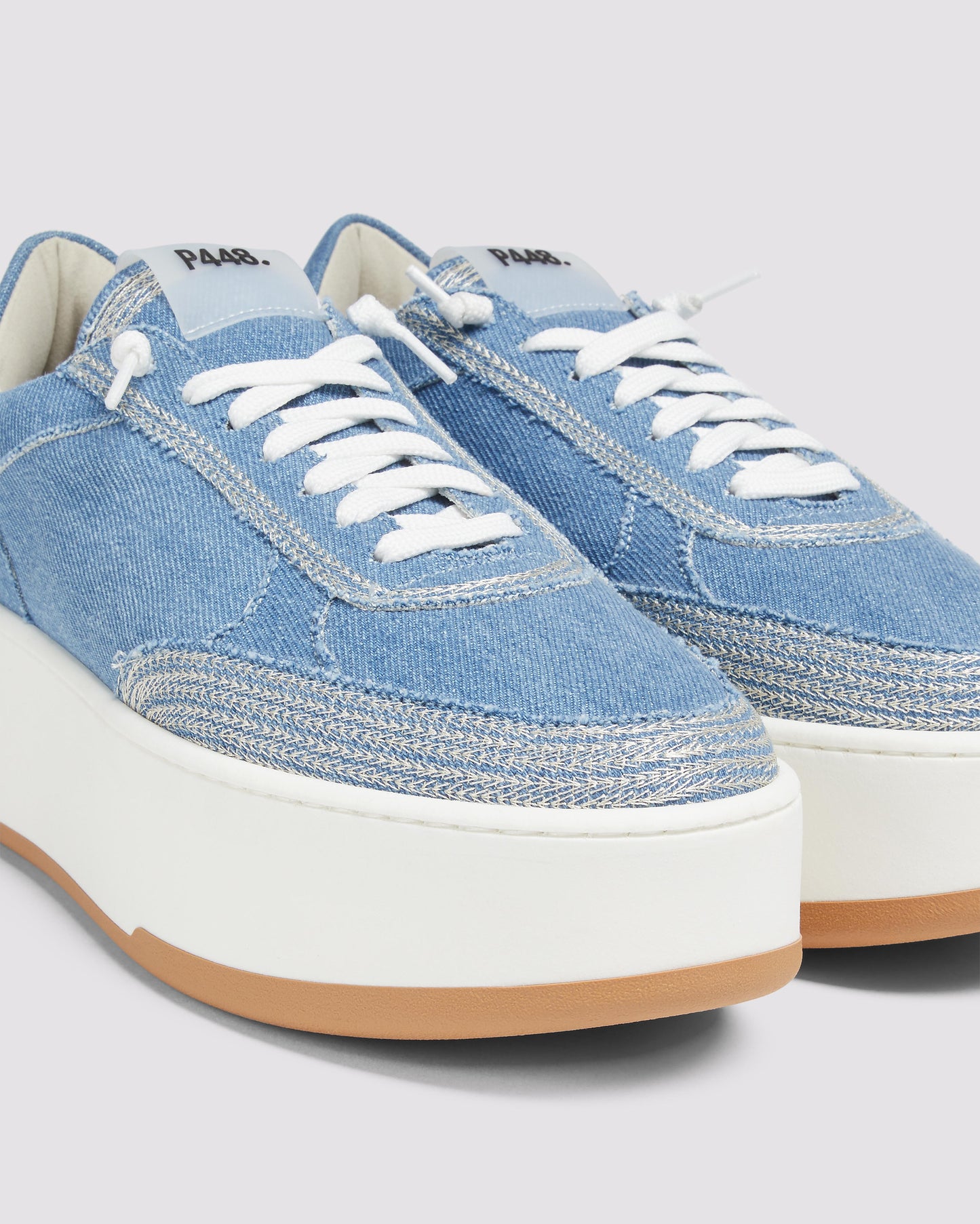 P448 Empire Denim Stitch Sneaker - Women
