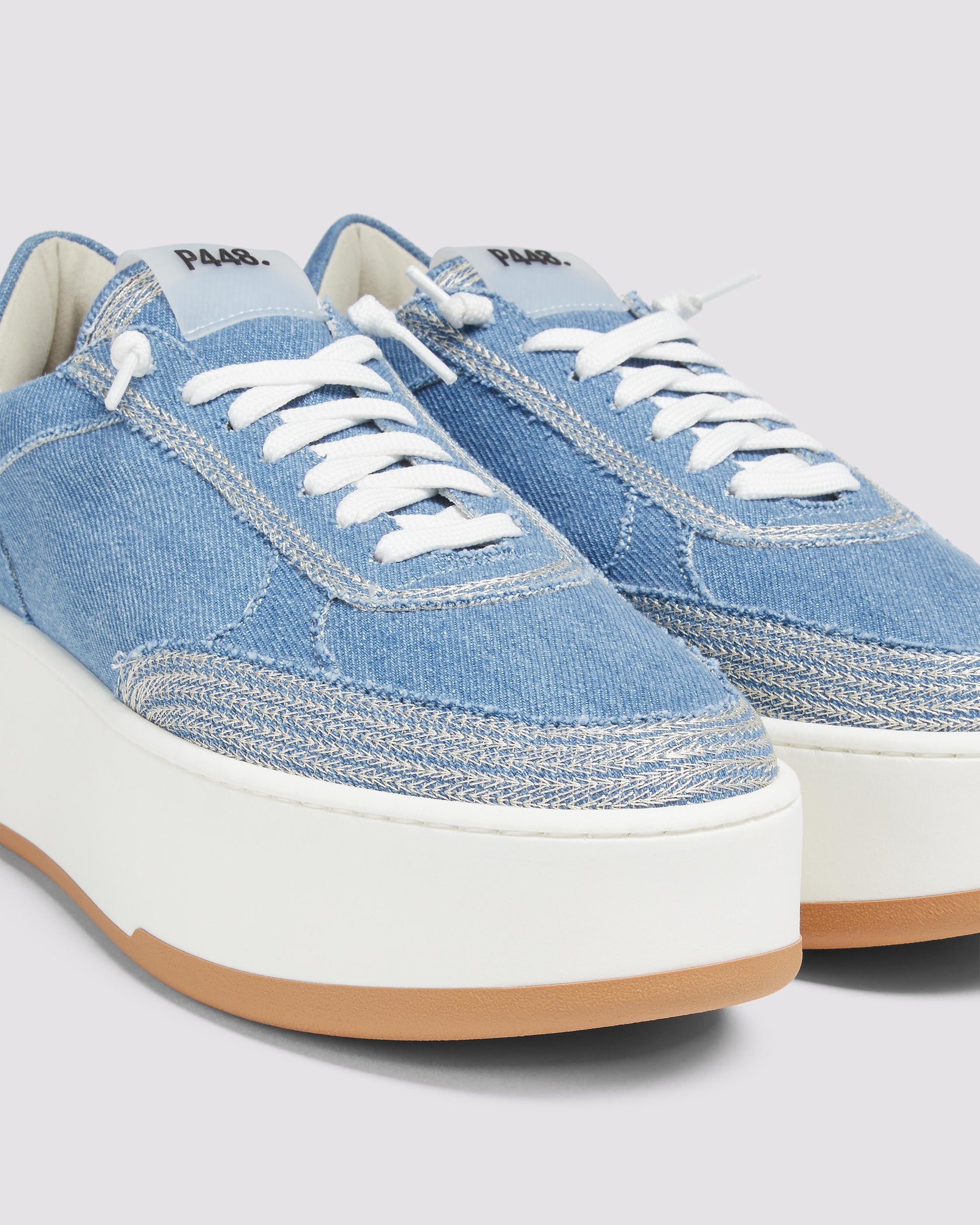 P448 Empire Denim Stitch Sneaker - Women