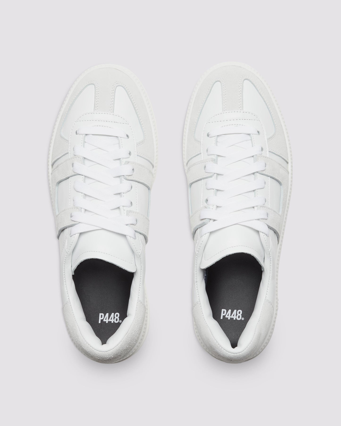 P448 Monza White Sneaker - Women