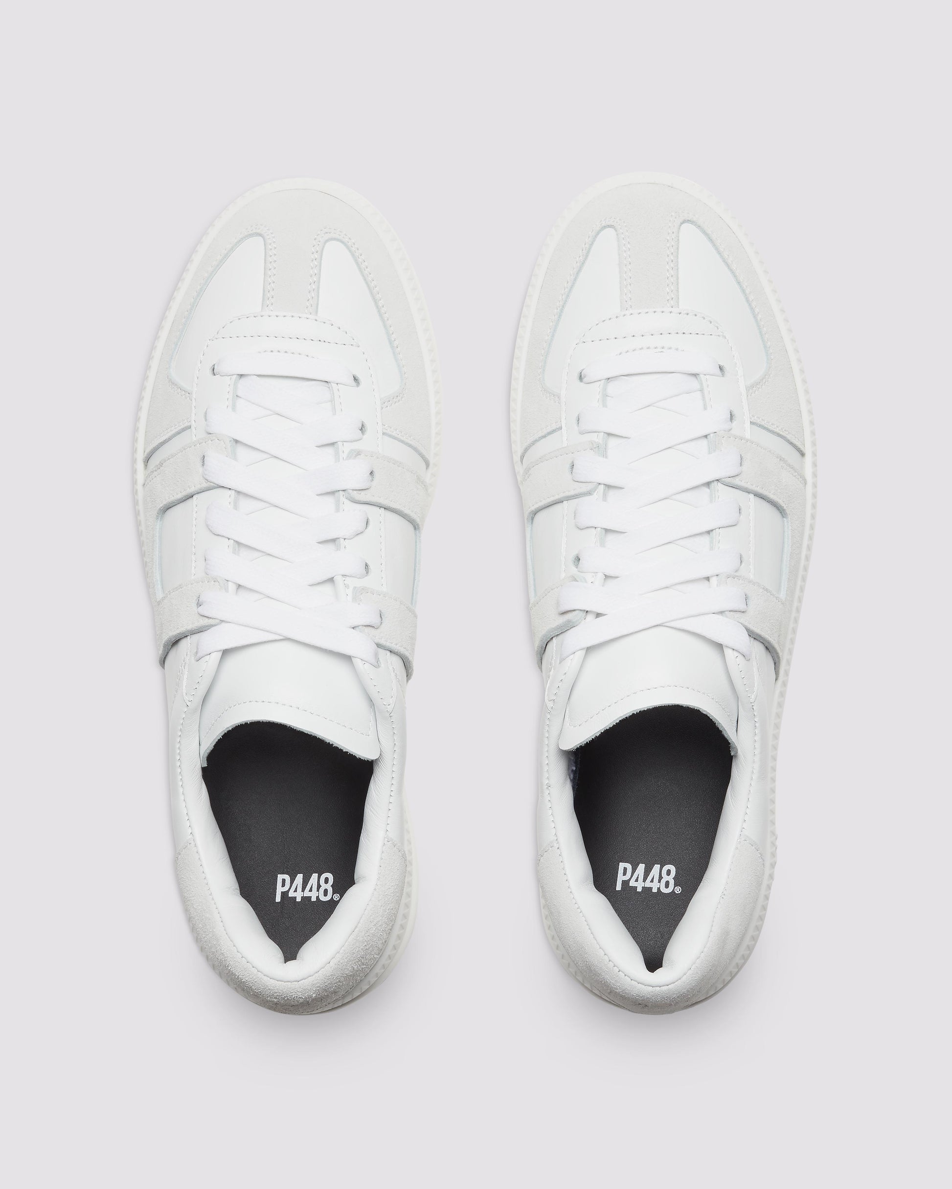 P448 Monza White Sneaker - Women