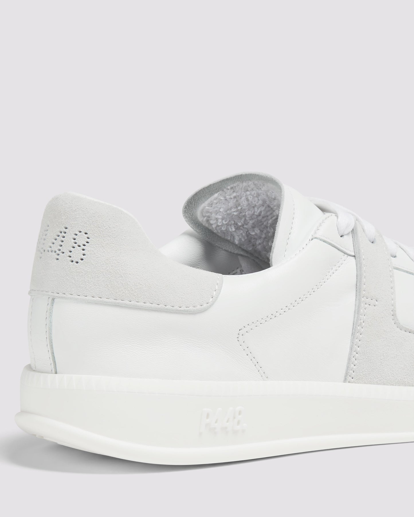 P448 Monza White Sneaker - Women