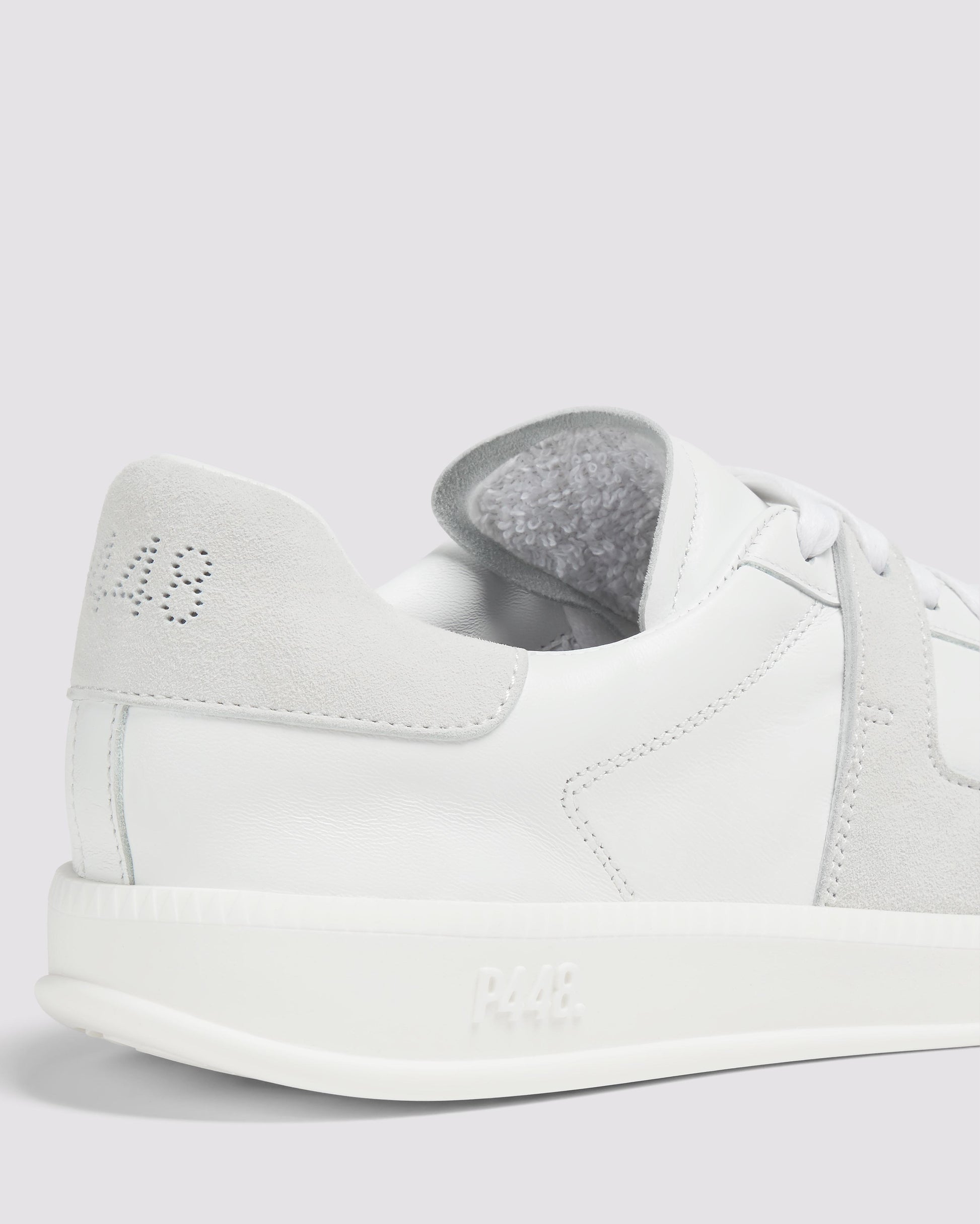 P448 Monza White Sneaker - Women