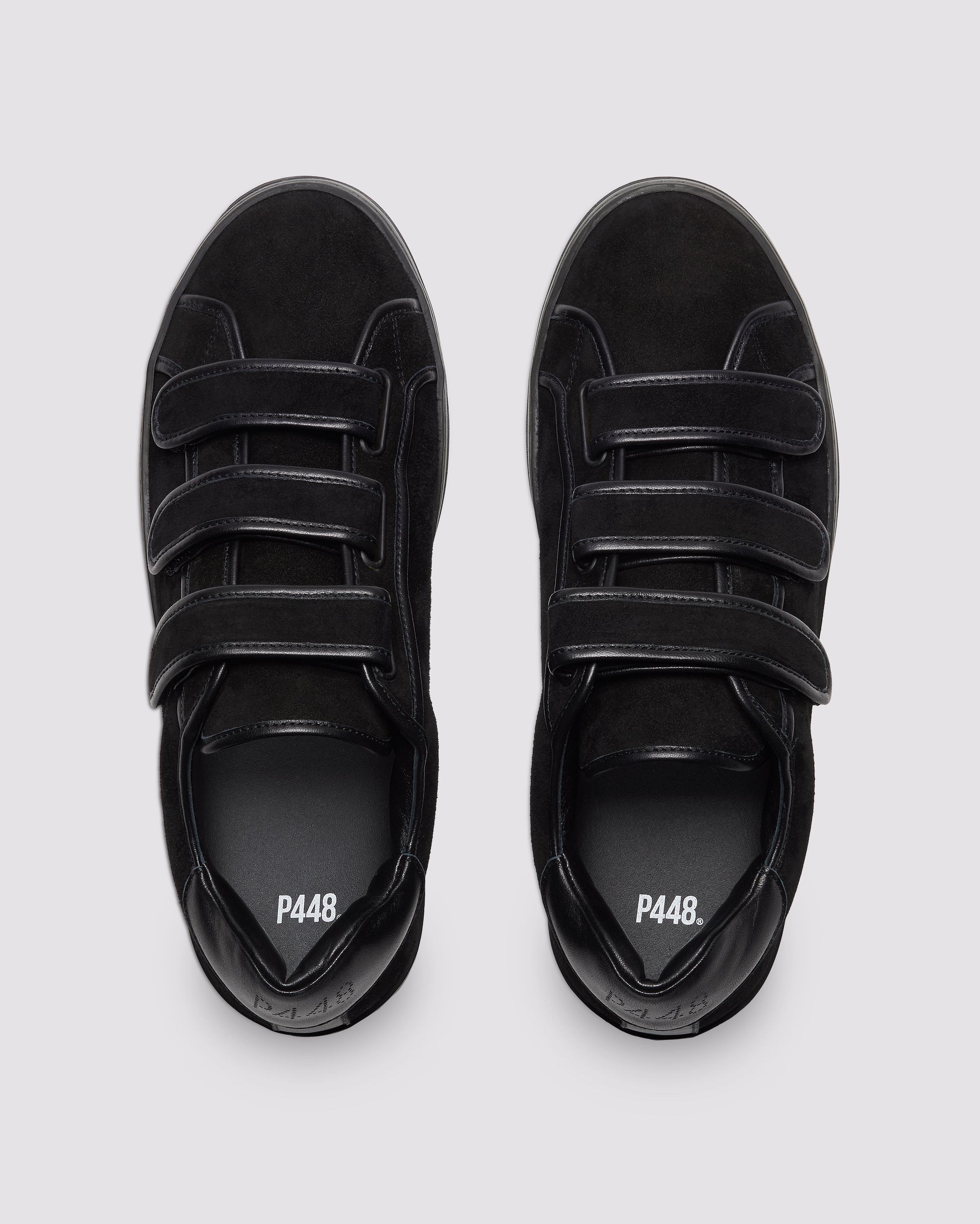 P448 John Trio Black Sneaker - Men