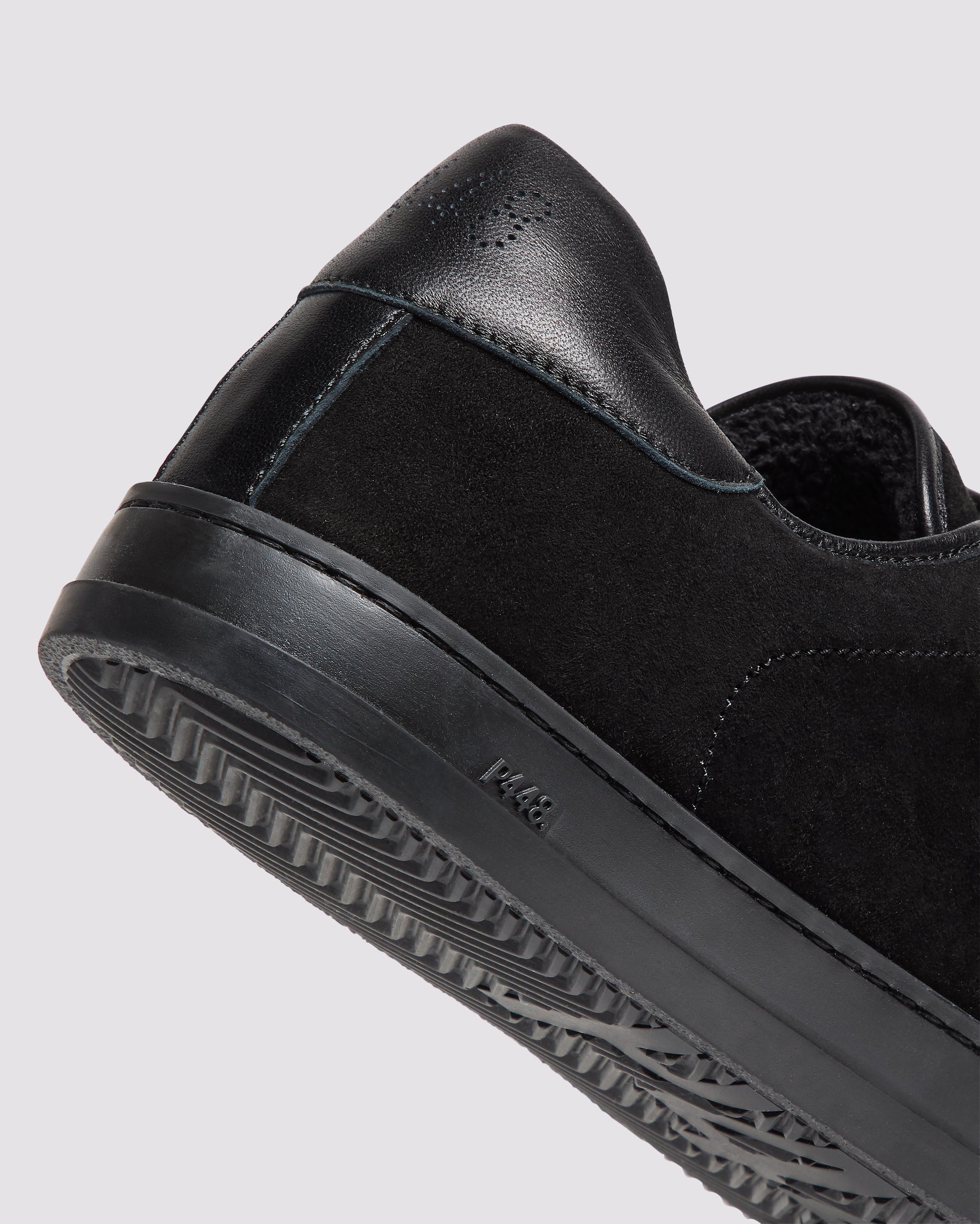 P448 John Trio Black Sneaker - Men