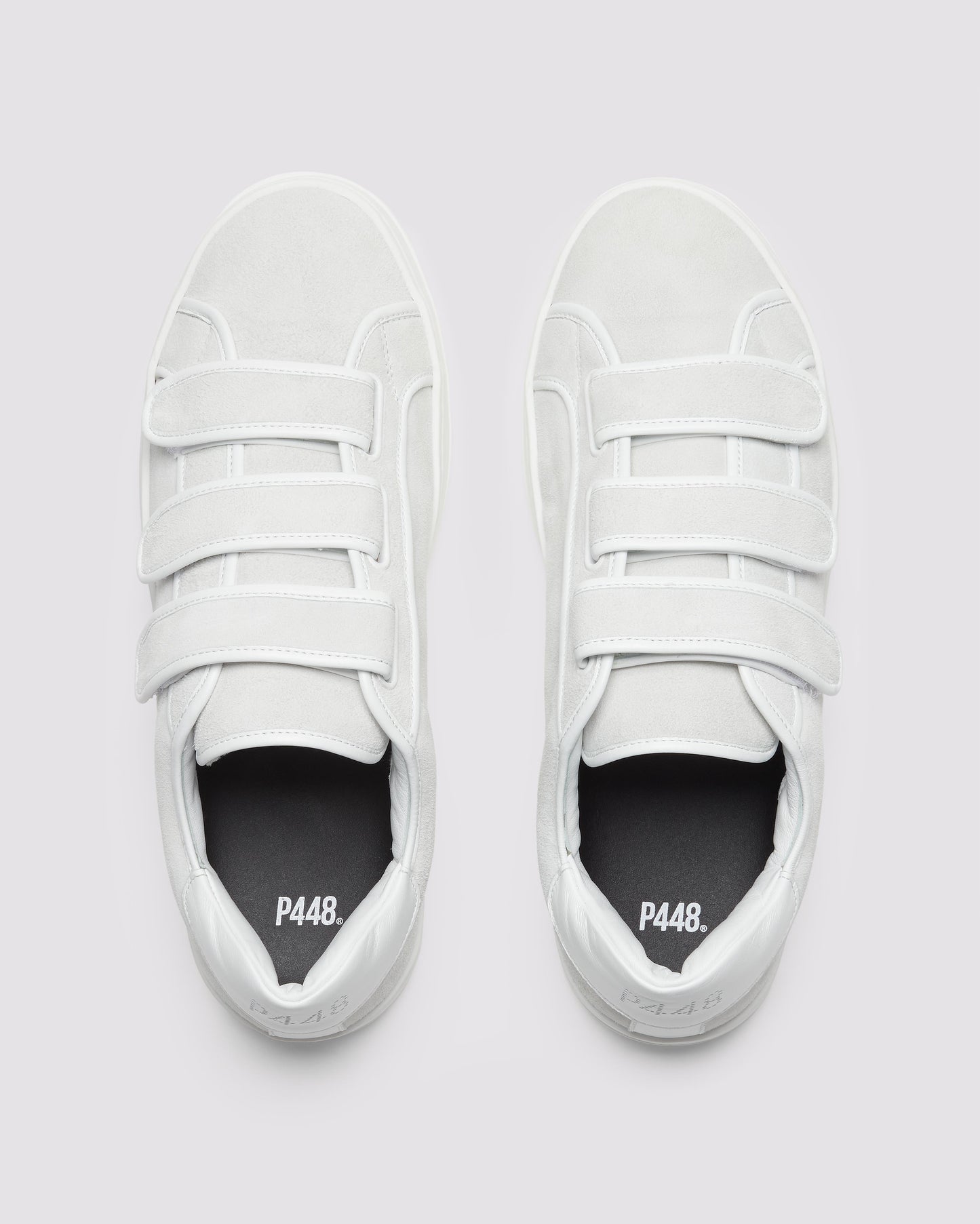 P448 John Trio White Sneaker - Women