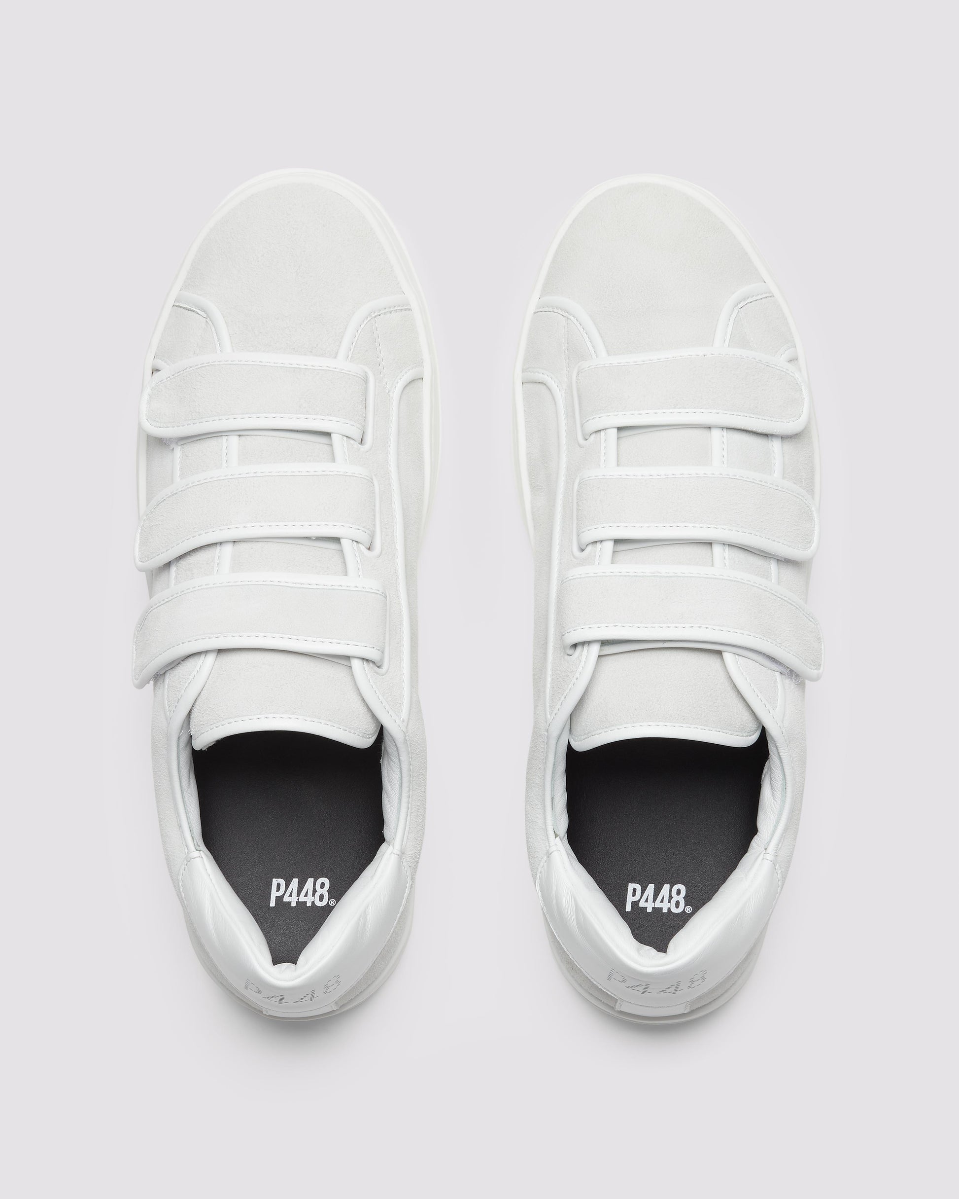 P448 John Trio White Sneaker - Women