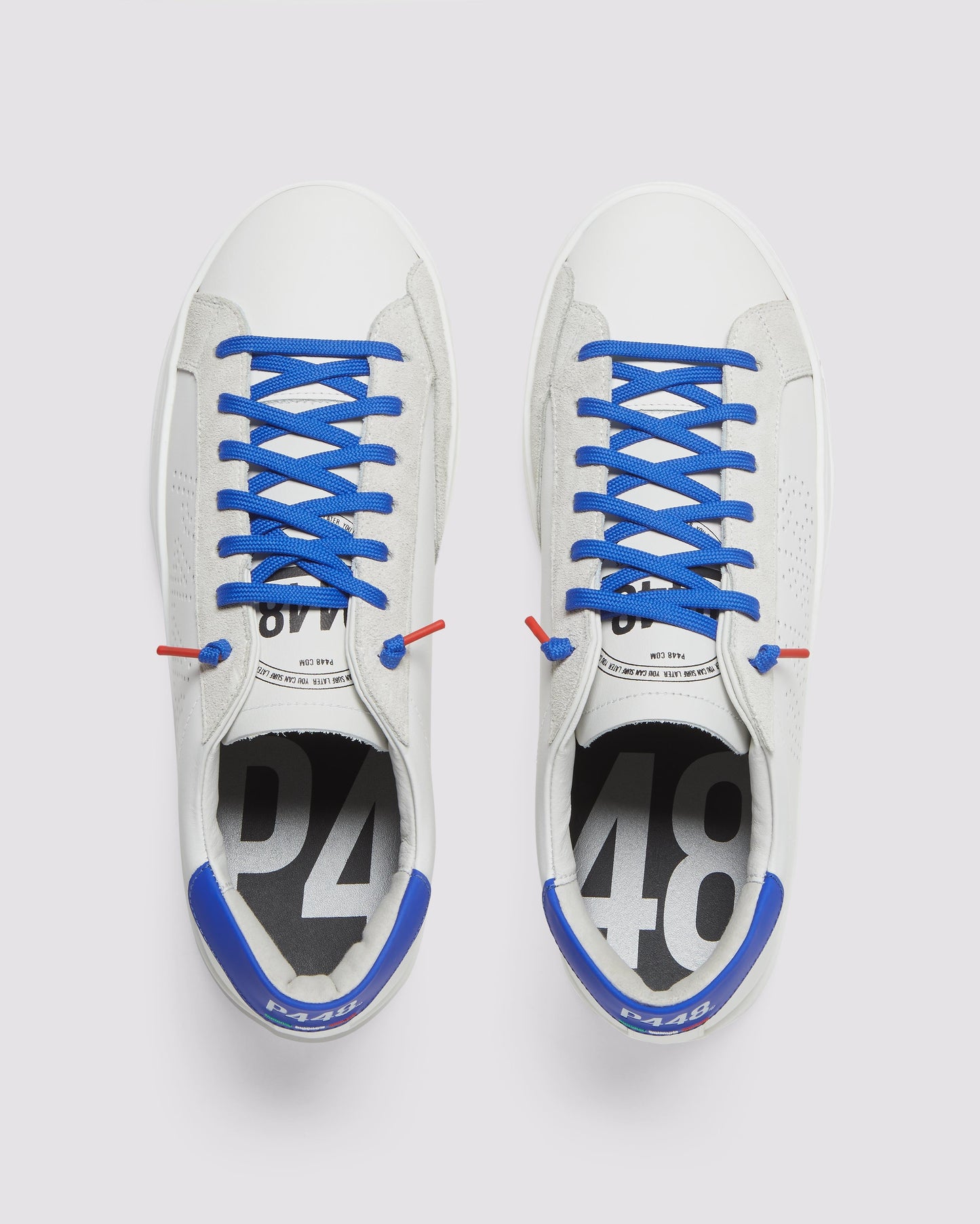 P448 John White/Neptune Sneaker - Men