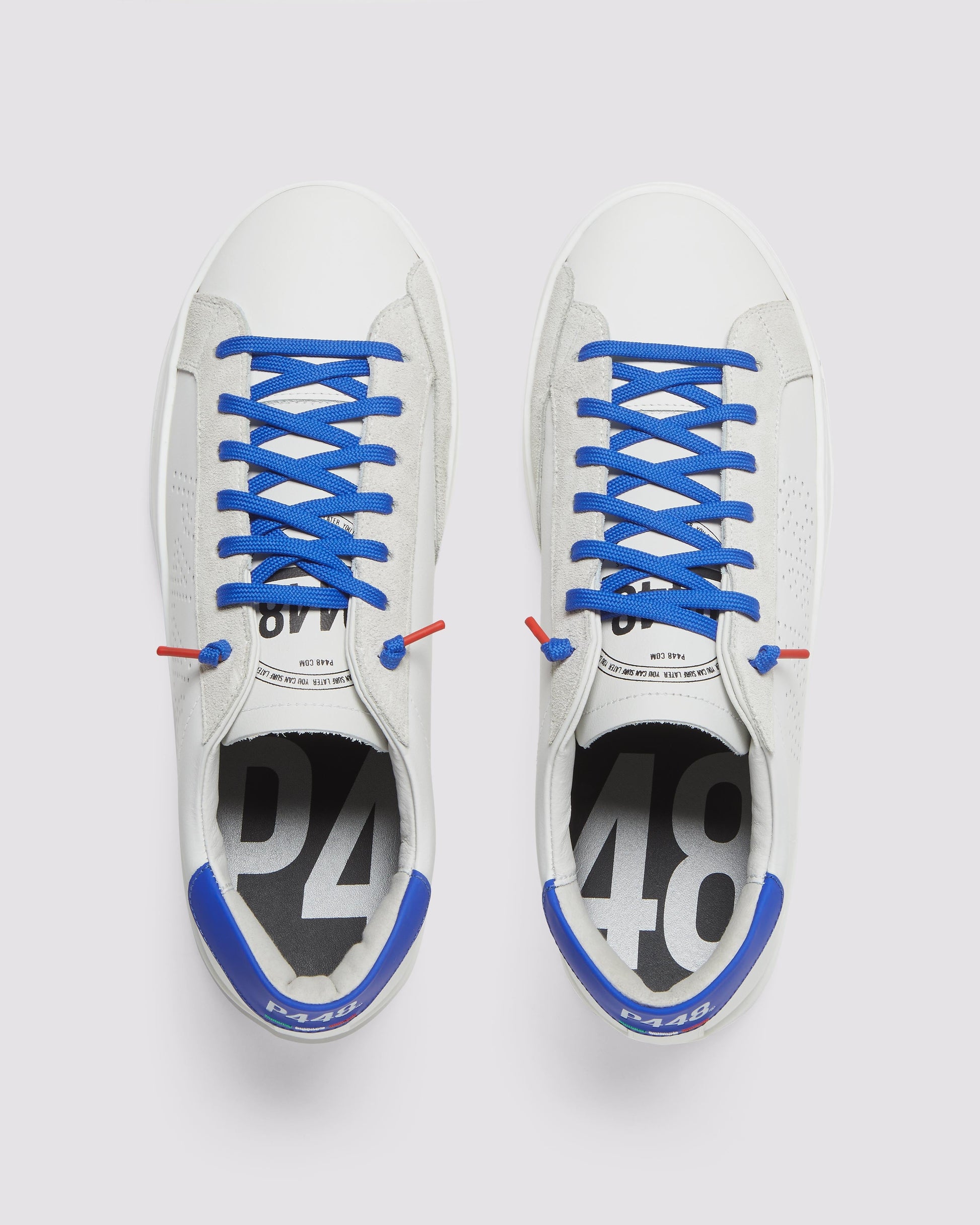 P448 John White/Neptune Sneaker - Men