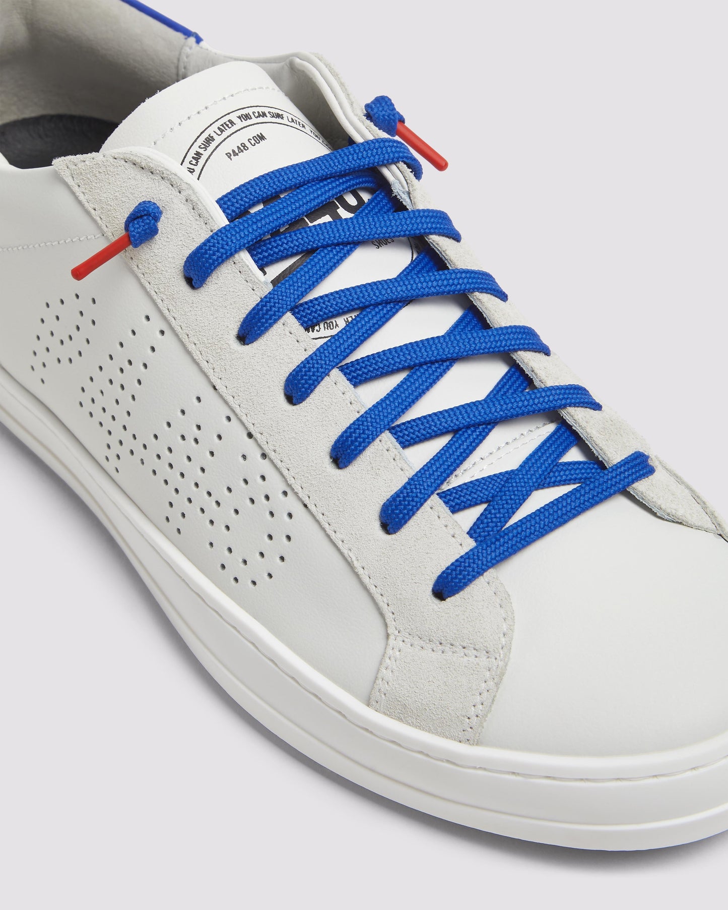 P448 John White/Neptune Sneaker - Men