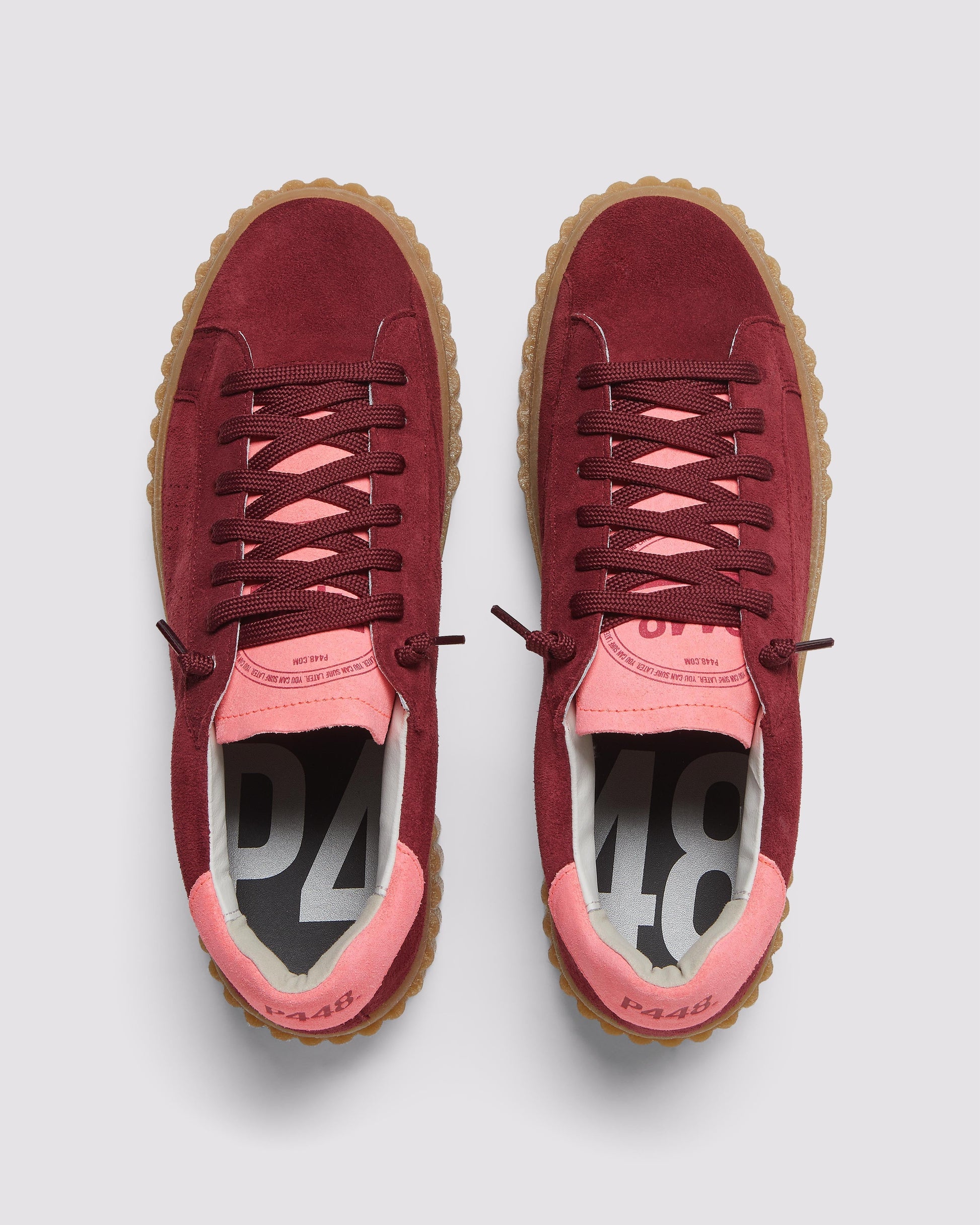 P448 Creeper Scarlet Sneaker - Women