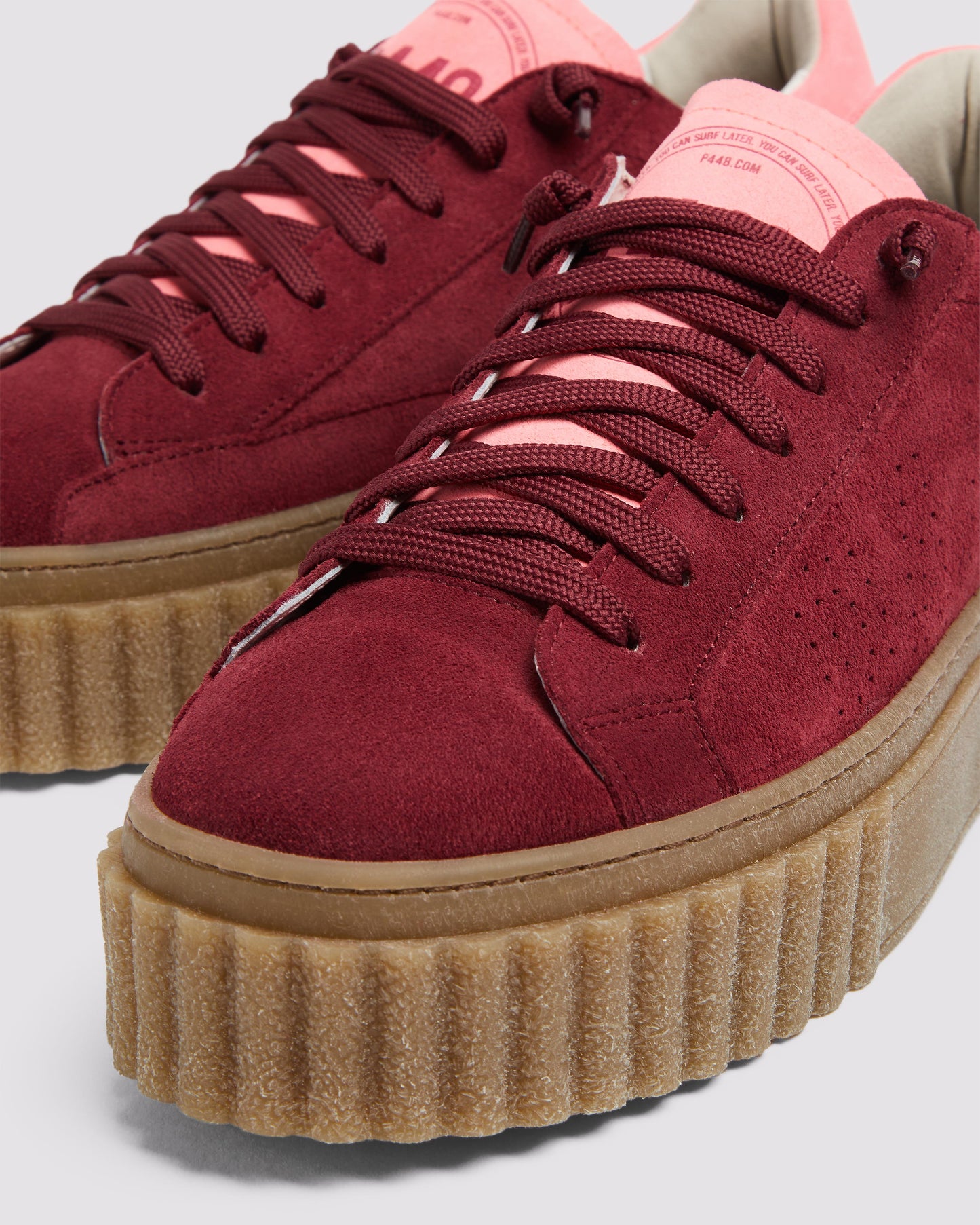 P448 Creeper Scarlet Sneaker - Women